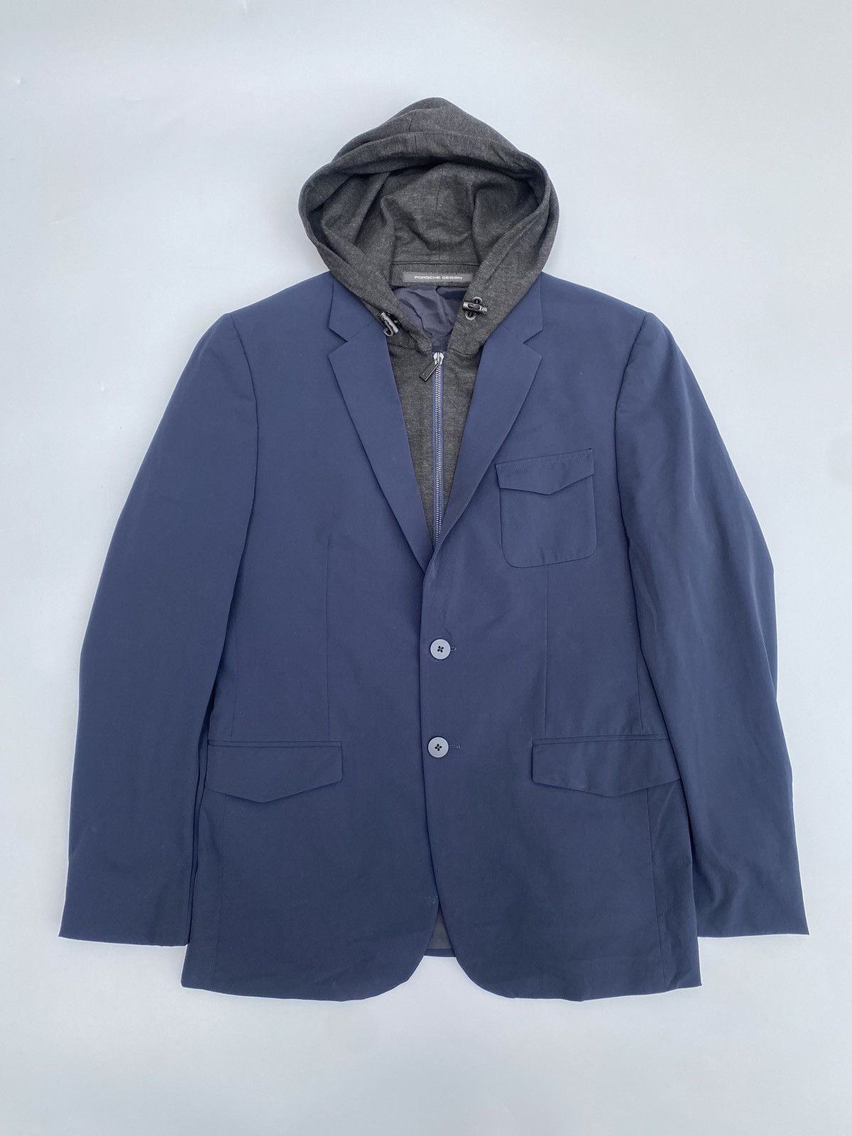Porsche Design Porsche Design- Hybrid Hooded Blazer s Size US M / EU 48-50 / 2 - 4 Thumbnail