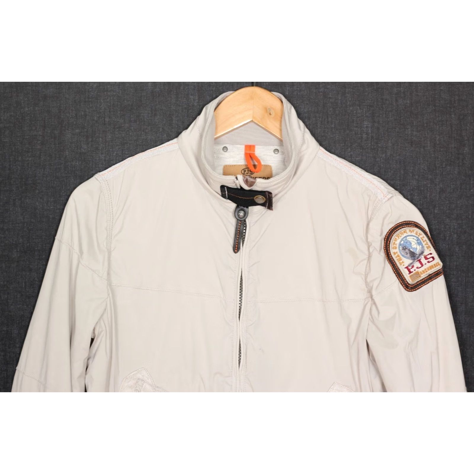 Parajumpers PARAJUMPERS Midseason Lightweight Series Jacket Women S Beige Logo Bomber Jacket Sci Size S / US 4 / IT 40 - 4 Thumbnail