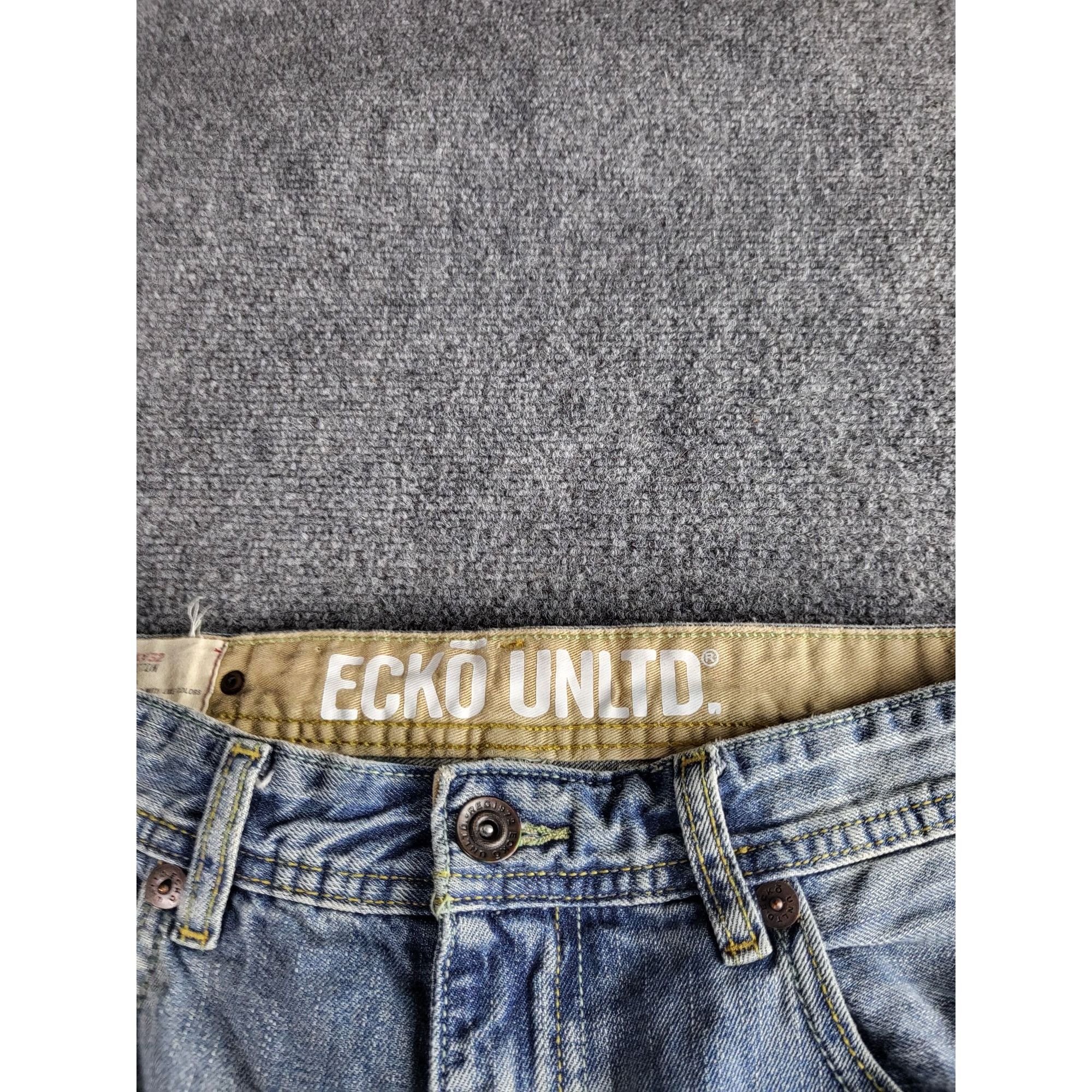 Ecko Unltd. Vintage Ecko Unltd Jeans Men Sz 34x32 Casual Blue Denim Y2K Size US 34 / EU 50 - 10 Thumbnail