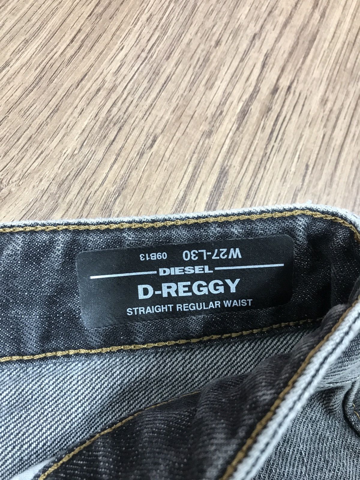 Diesel × Vintage Diesel D Reggy Denim Pants Jeans Rare Size 27" / US 4 / IT 40 - 12 Thumbnail