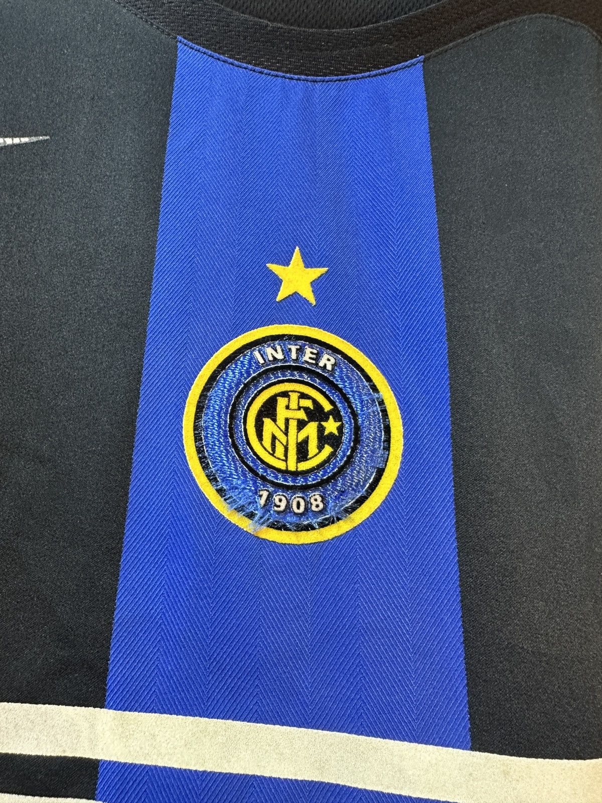 Nike 2005-2006 Inter Milan Home Kit ADRIANO 10 Size US M / EU 48-50 / 2 - 9 Thumbnail