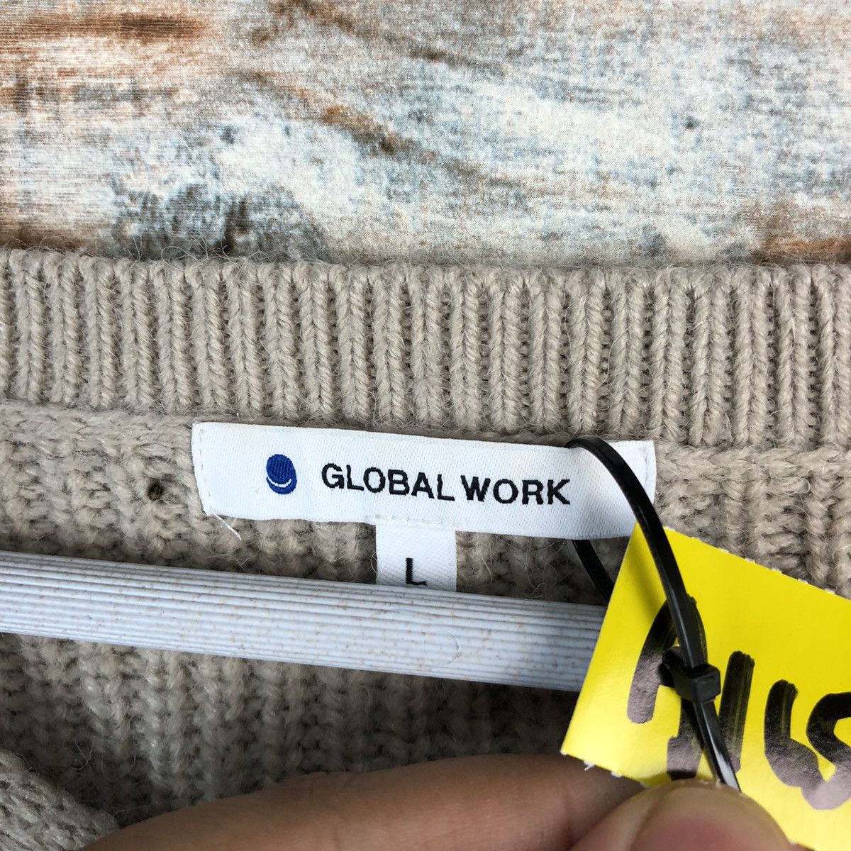 Global Work × Homespun Knitwear Global Work japan vintage Brown Knitwear #A1652 Size M / US 6-8 / IT 42-44 - 10 Thumbnail
