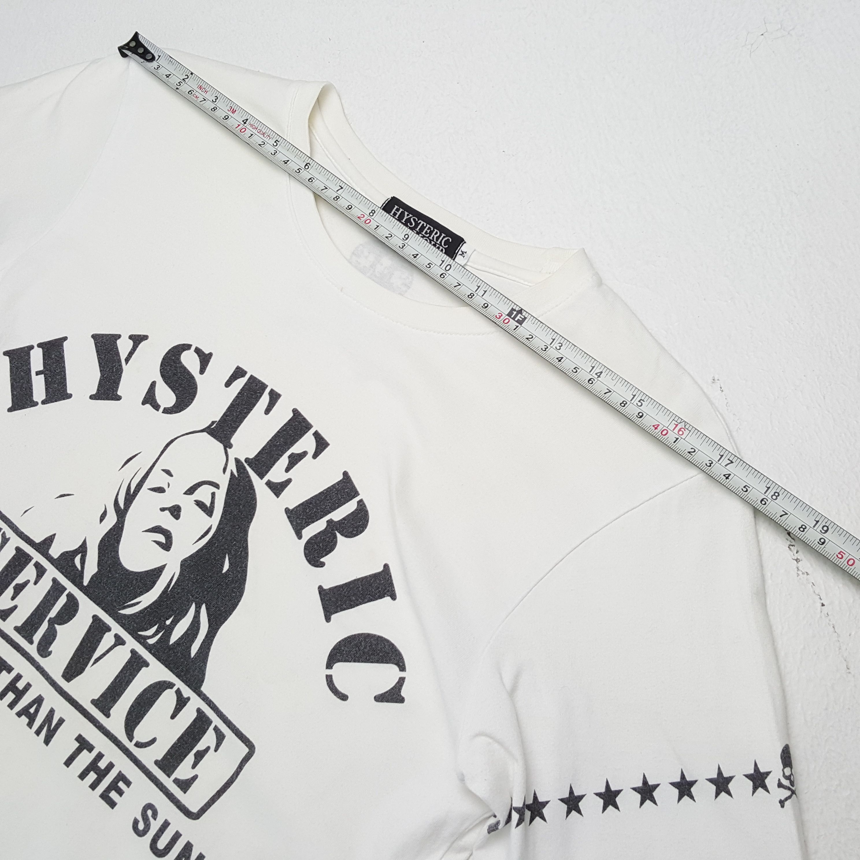 Hysteric Glamour × Japanese Brand × Vintage Vintage HYSTERIC GLAMOUR Japanese Fashion Brand T-Shirts Size S / US 4 / IT 40 - 5 Thumbnail