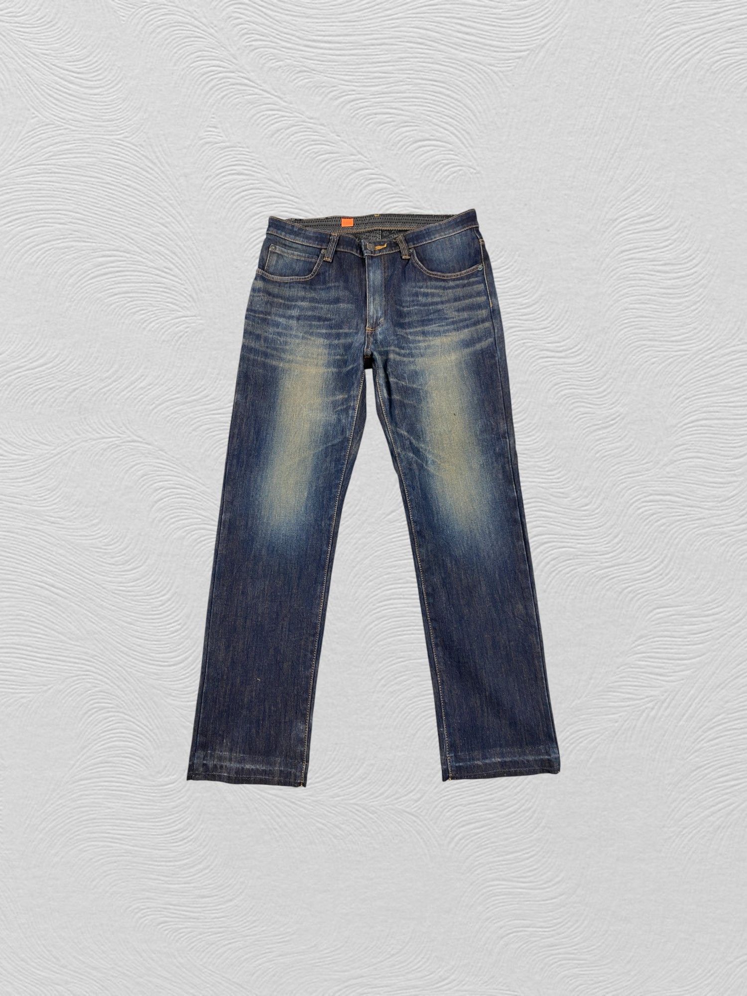 Japanese Brand Faded Blue Vintage Edwin Jeans 32x29 Denim- JN3748 Size US 32 / EU 48 - 1 Thumbnail