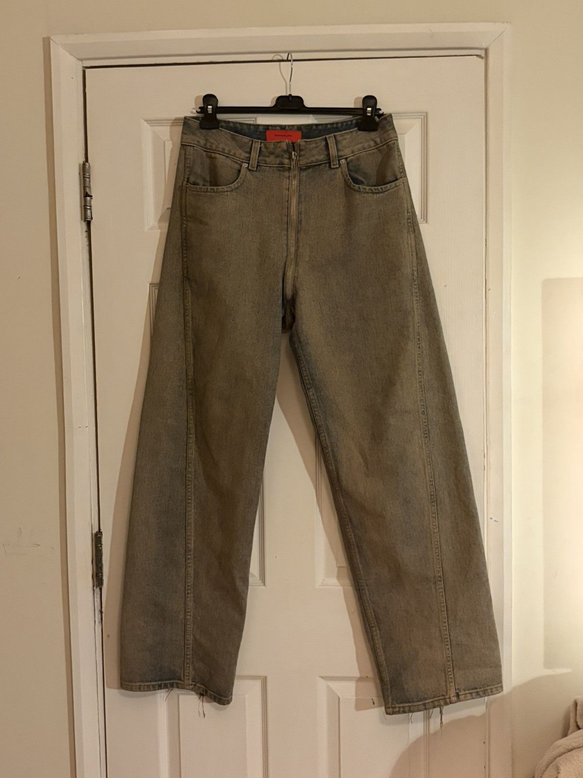 Eckhaus Latta Eckhaus latta denim jeans zip Size US 30 / EU 46 - 1 Thumbnail