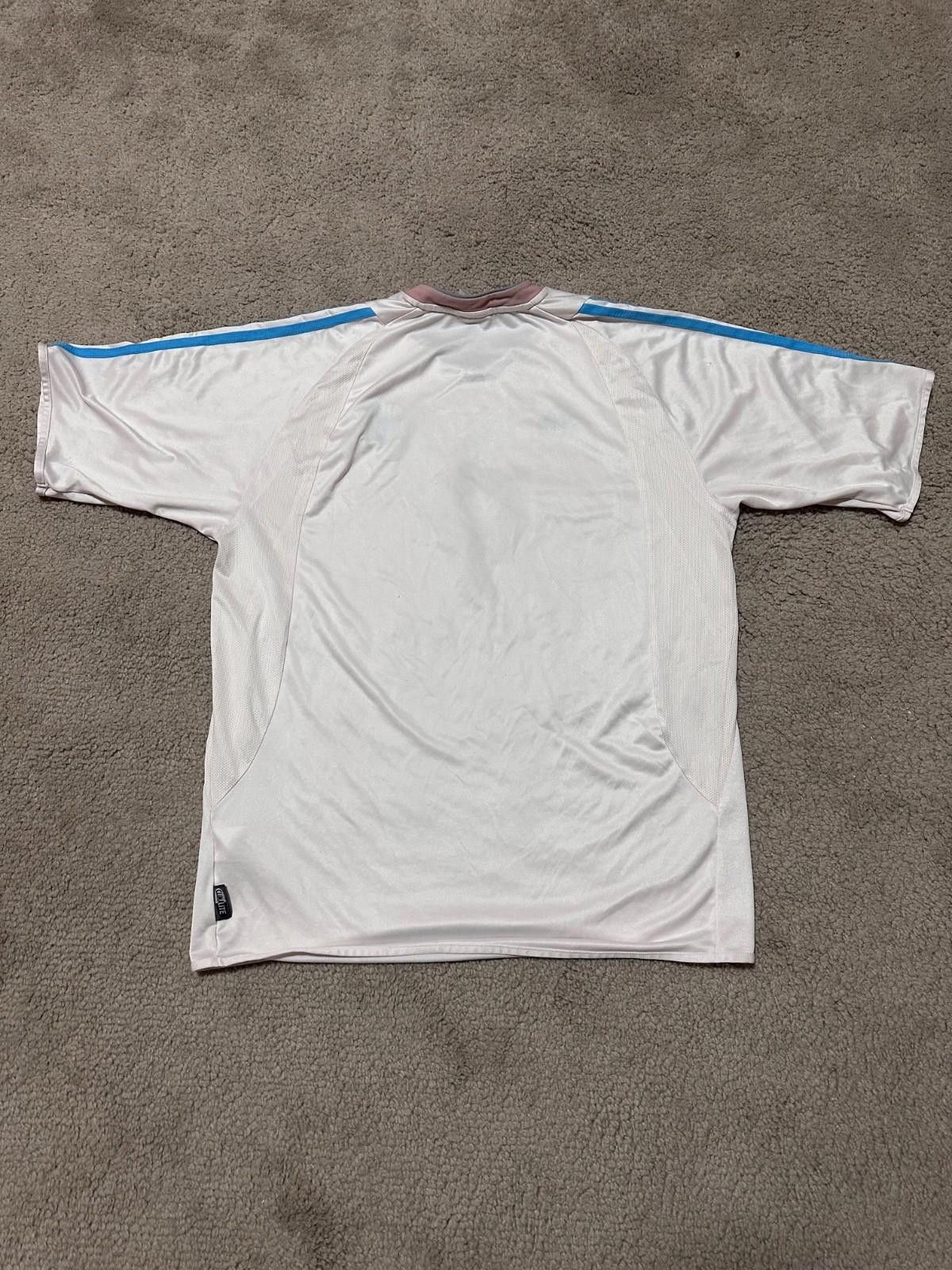 Adidas Olympique Marseille football shirt 2003 Soccer Adidas Jersey Size US L / EU 52-54 / 3 - 7 Thumbnail