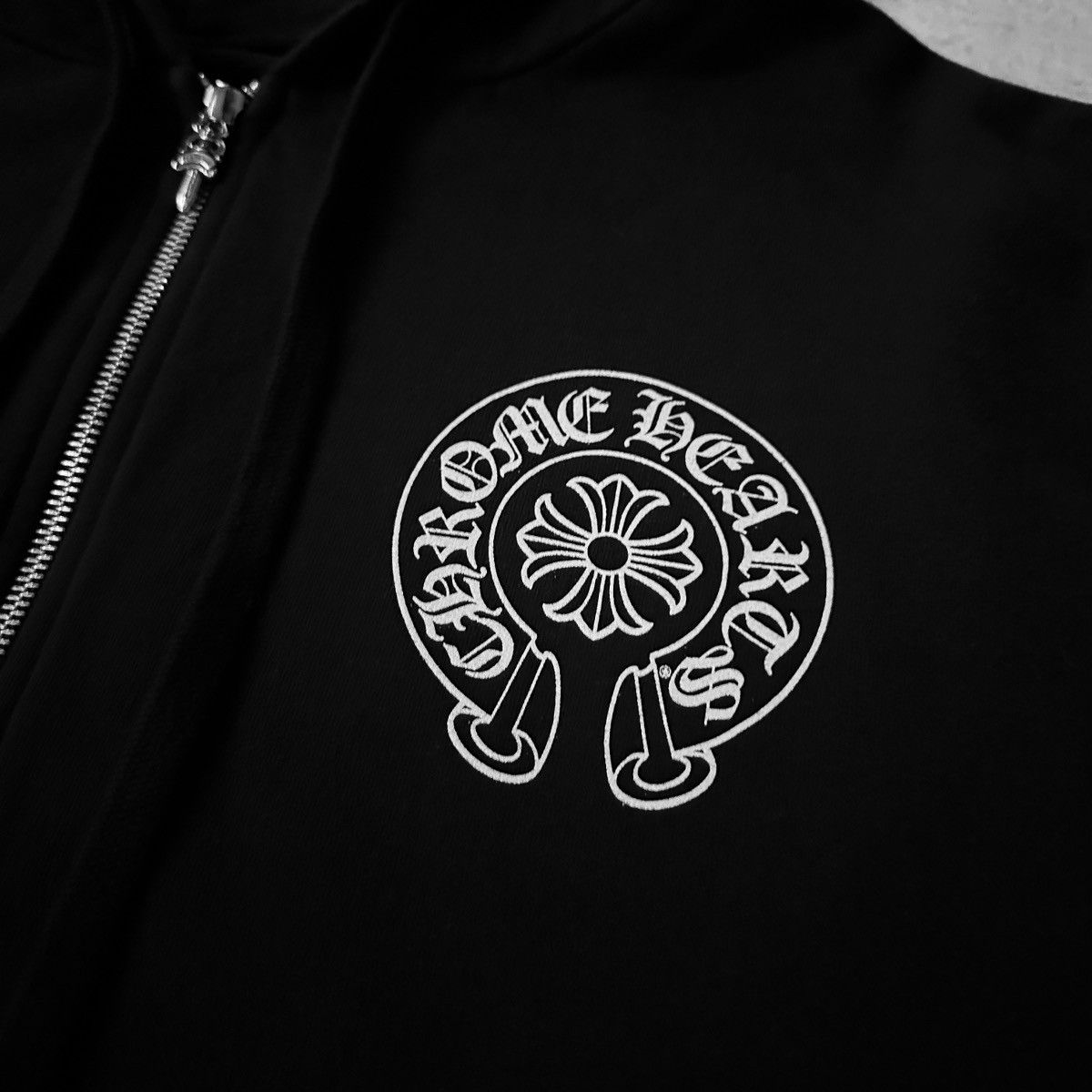 Chrome Hearts OSAKA Exclusive Horseshoe Zip Up Hoodie Size US L / EU 52-54 / 3 - 3 Thumbnail
