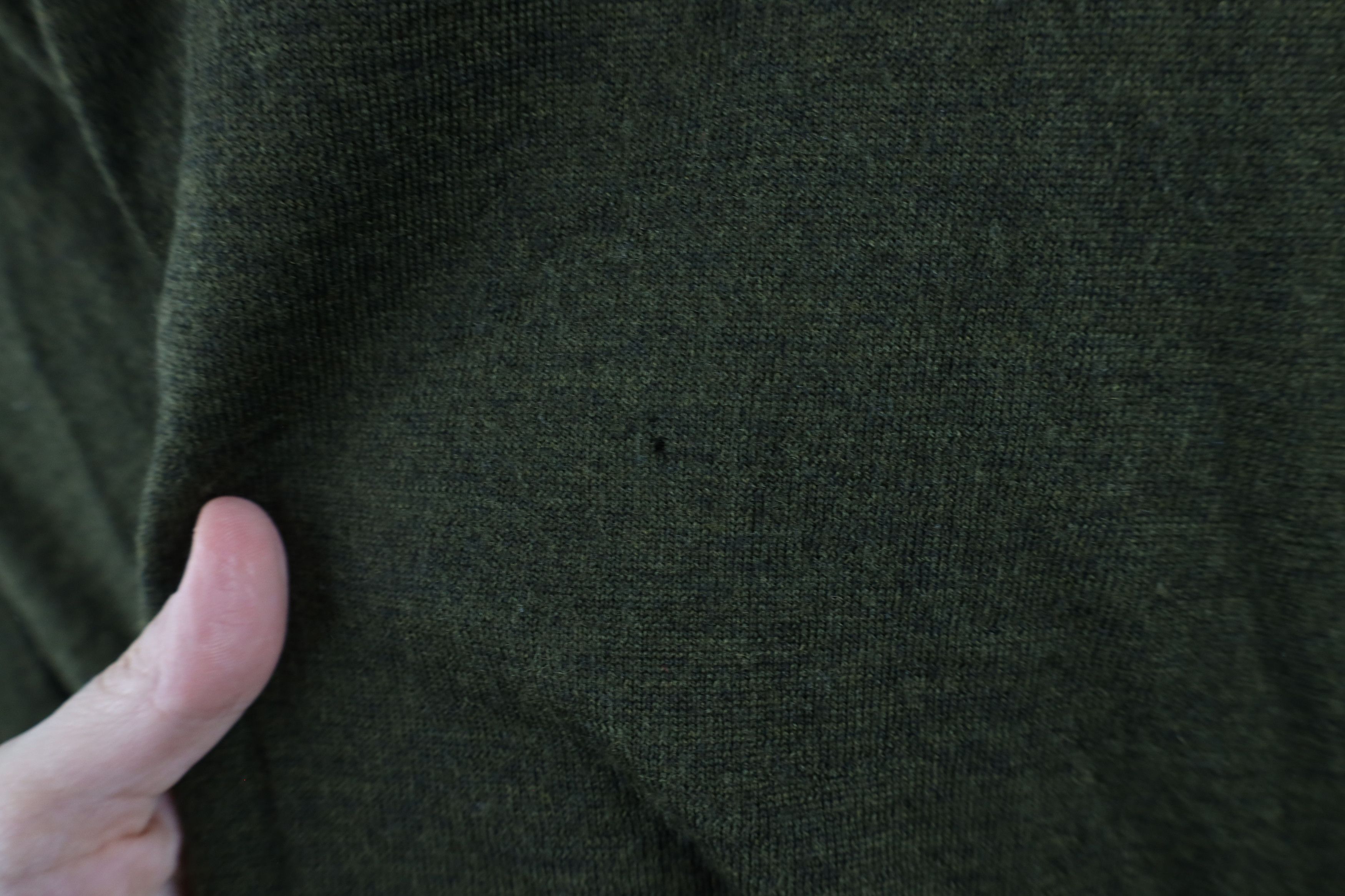 J.Crew × Vintage J Crew Blank Merino Wool Knit Cardigan Sweater Green Size XL / US 12-14 / IT 48-50 - 12 Thumbnail