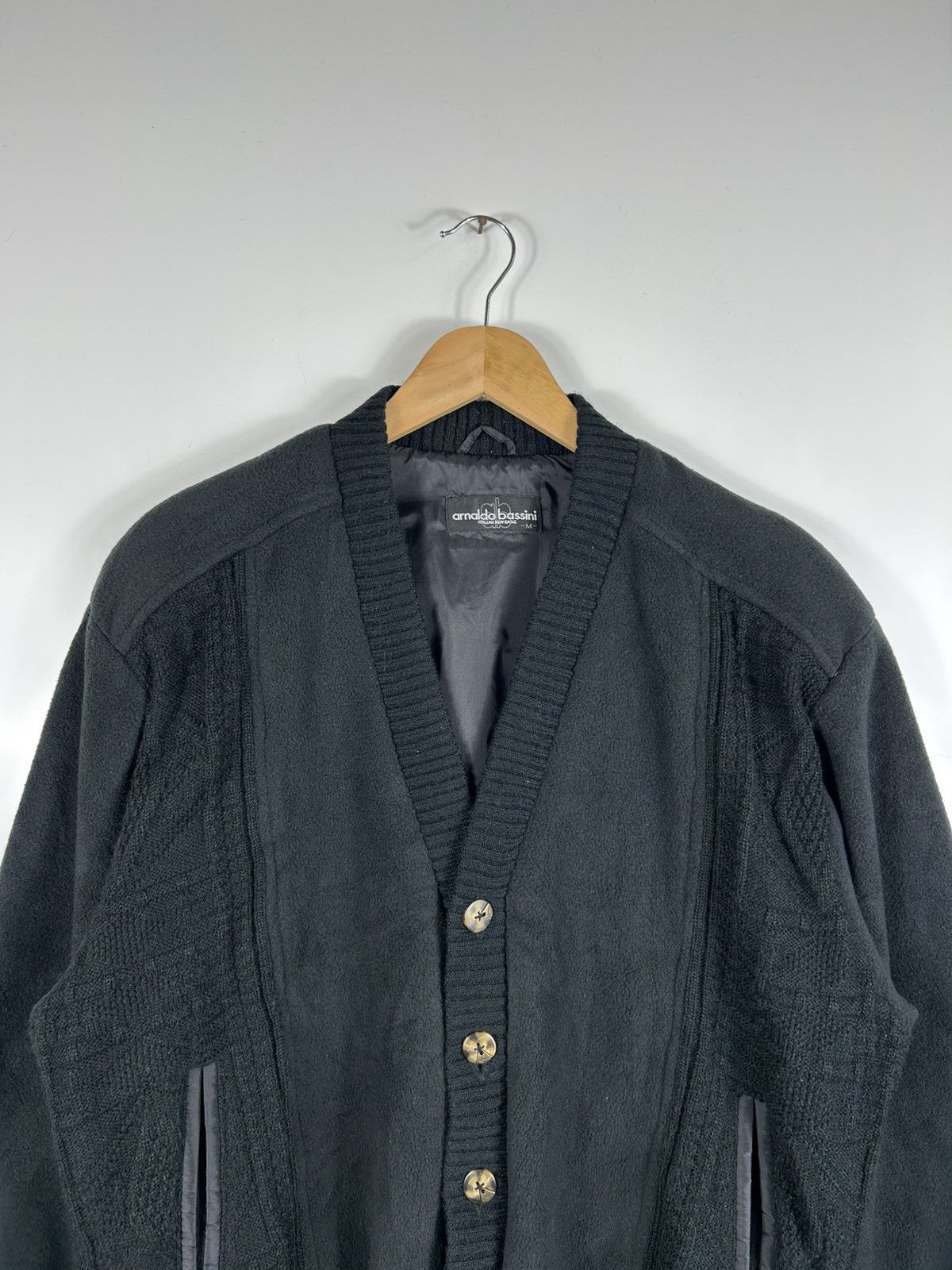 Vintage ⚡️Vintage Arnaldo Bassini Button Knit Sweater Jacket Size US M / EU 48-50 / 2 - 4 Thumbnail