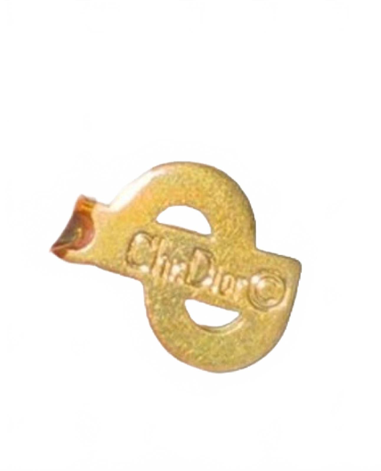 Christian Dior Monsieur Christian Dior Vintage Gold Plated Necklace Size ONE SIZE - 7 Thumbnail