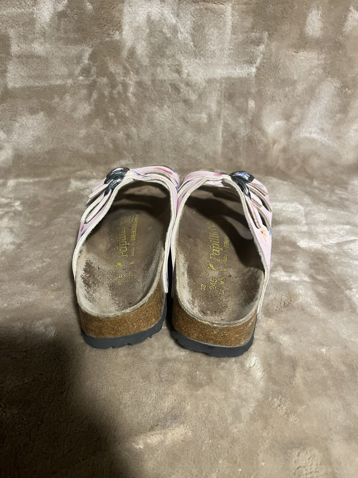 Birkenstock Birkenstock Papillio Florida 3 Strap pink Floral Sandals 7 Size US 7 / IT 37 - 5 Thumbnail