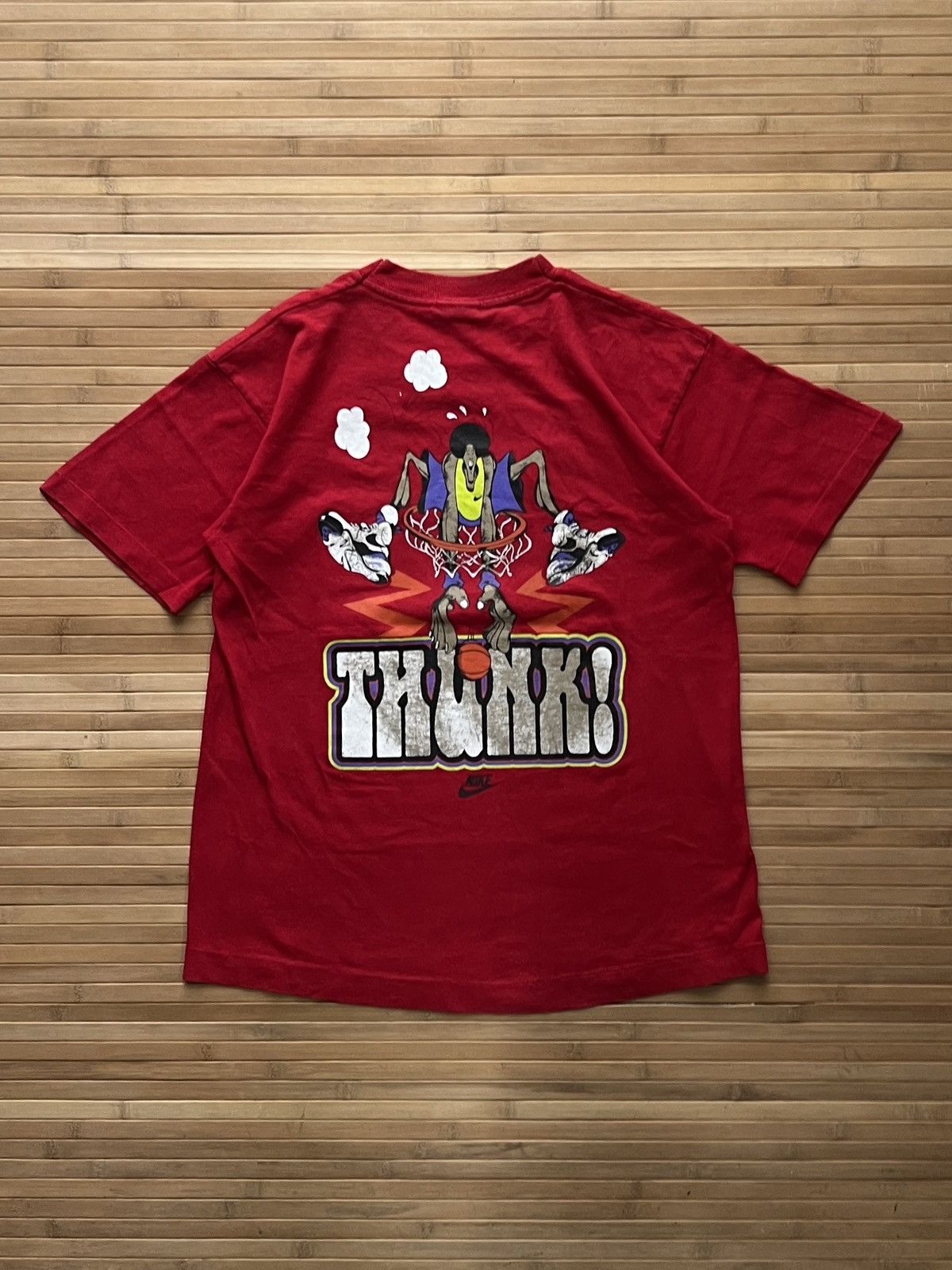 Nike 90s Nike Keep Em Dunking Tshirt Size US S / EU 44-46 / 1 - 2 Thumbnail