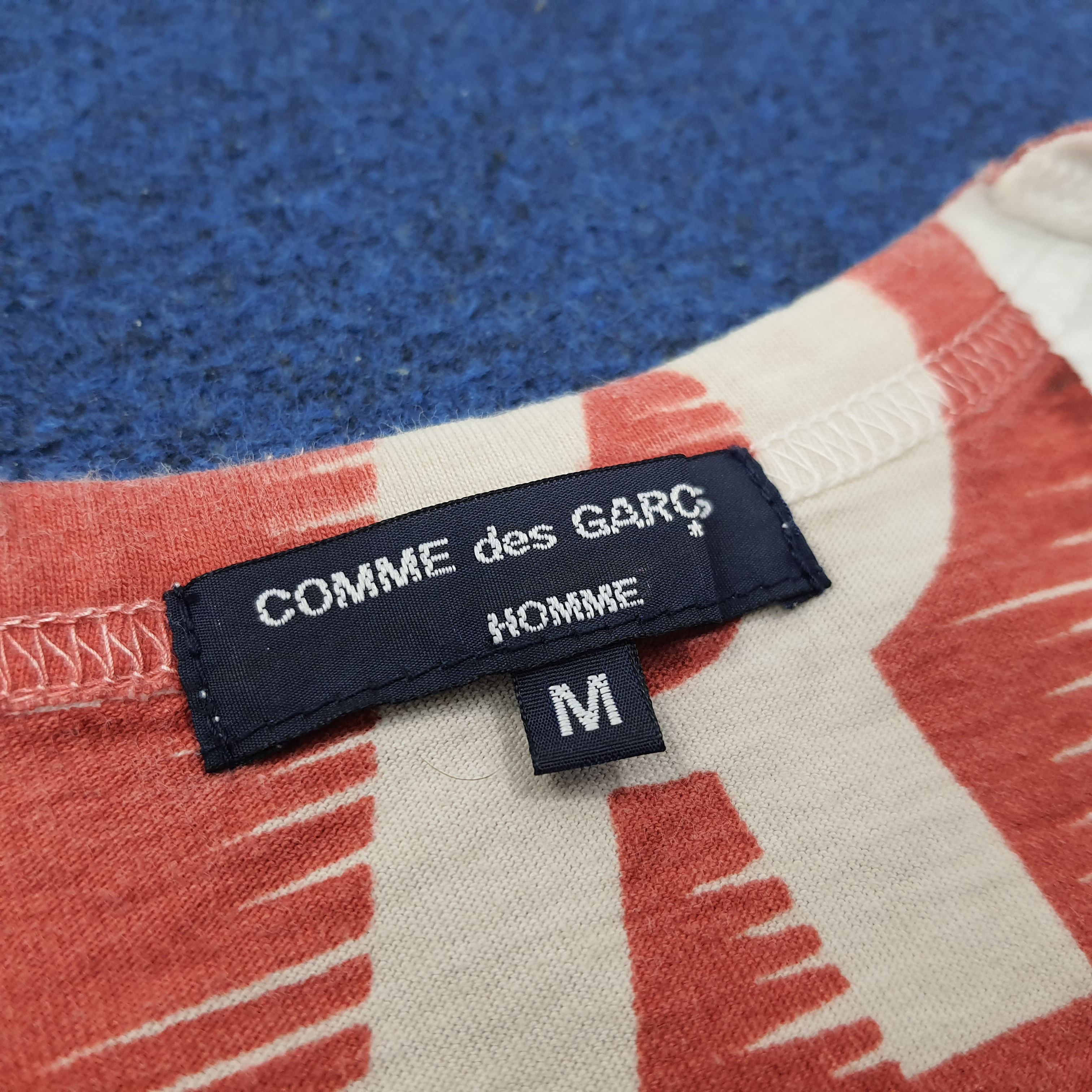 Comme des Garcons Homme Vintage Comme Des Garcons Homme Tshirt C267N61 Size US M / EU 48-50 / 2 - 5 Thumbnail