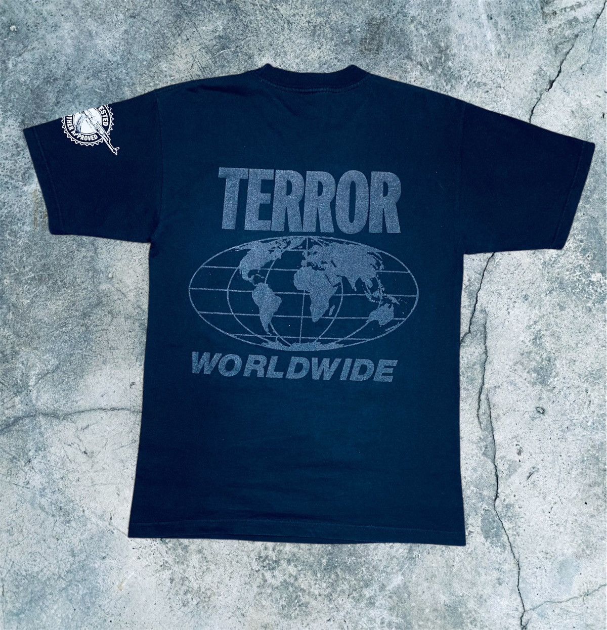 Vintage Vintage 90s Terror Worldwide Kid Tested Mother Approved Tees Size US M / EU 48-50 / 2 - 2 Thumbnail