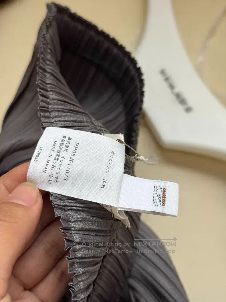 Issey Miyake Issey Miyake size:3 Grey Pants Size 31" - 4 Thumbnail