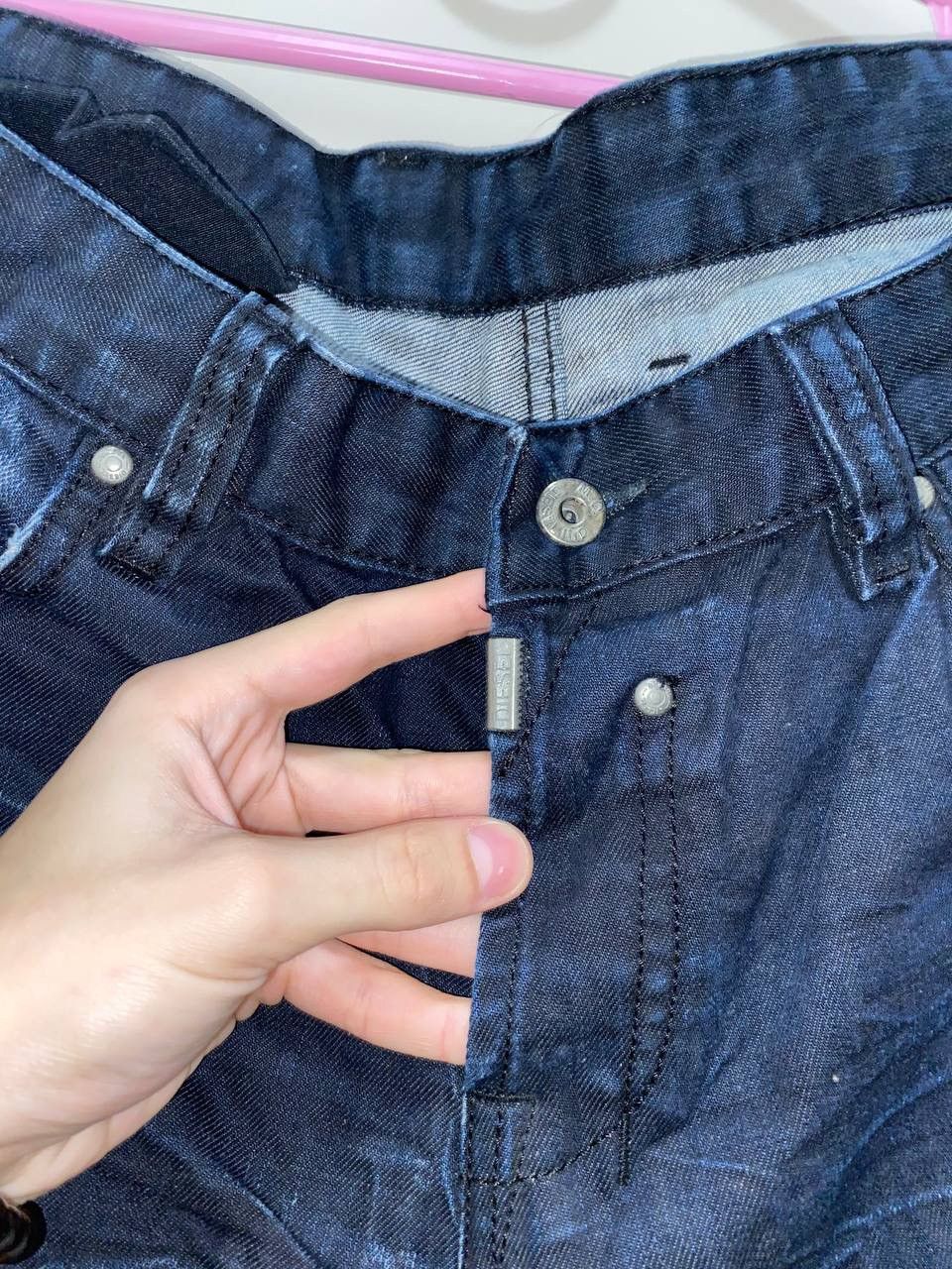 Diesel × Vintage VTG Diesel Washed Jeans 90s Size US 36 / EU 52 - 7 Thumbnail