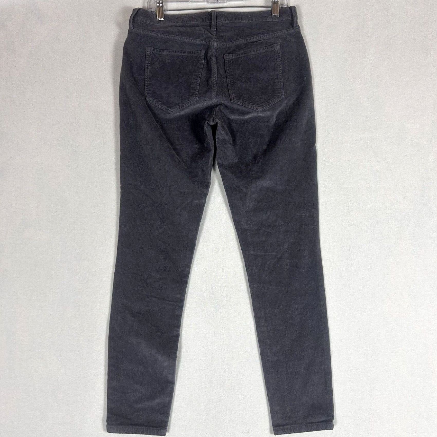 Banana Republic Banana Republic Womens Corduroy Pants Size 30L Gray Chino Casual Workwear Straight Pants Womens 30 Gray Corduroy Cotton Blend Spandex Regular 30L Size 30" / US 8 / IT 44 - 5 Thumbnail