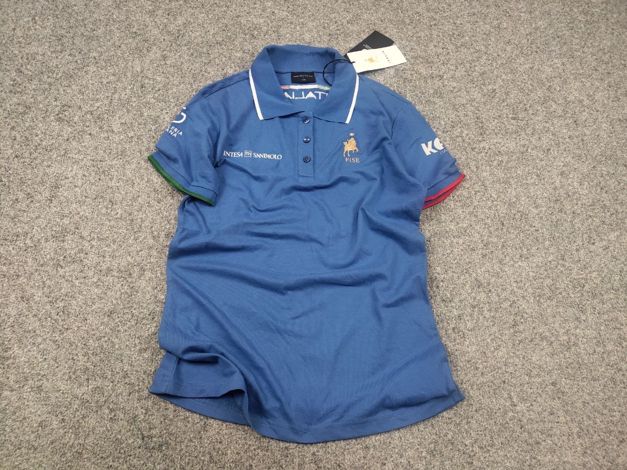 Vintage New Cavalleria Toscana x Fise Polo Donna Italia Logo Shirt Size M / US 6-8 / IT 42-44 - 2 Thumbnail