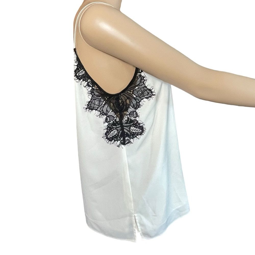 Other cooper & ella Klara Lace-Trim Cami Ivory Top Size M Size M / US 6-8 / IT 42-44 - 4 Thumbnail