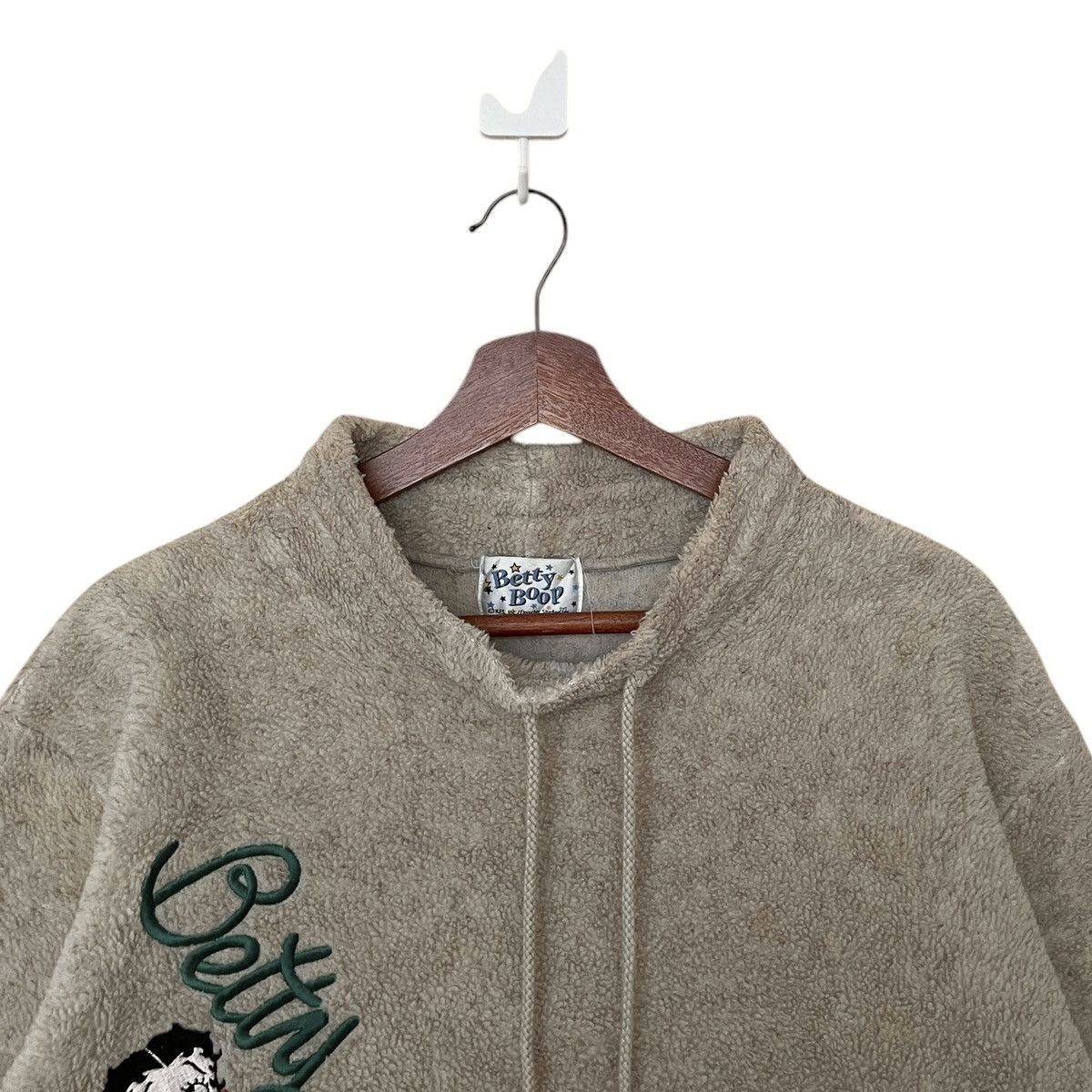 Vintage Vintage Cartoon Movie Betty Boop Fleece Sweatshirt 1990s Size US L / EU 52-54 / 3 - 3 Thumbnail