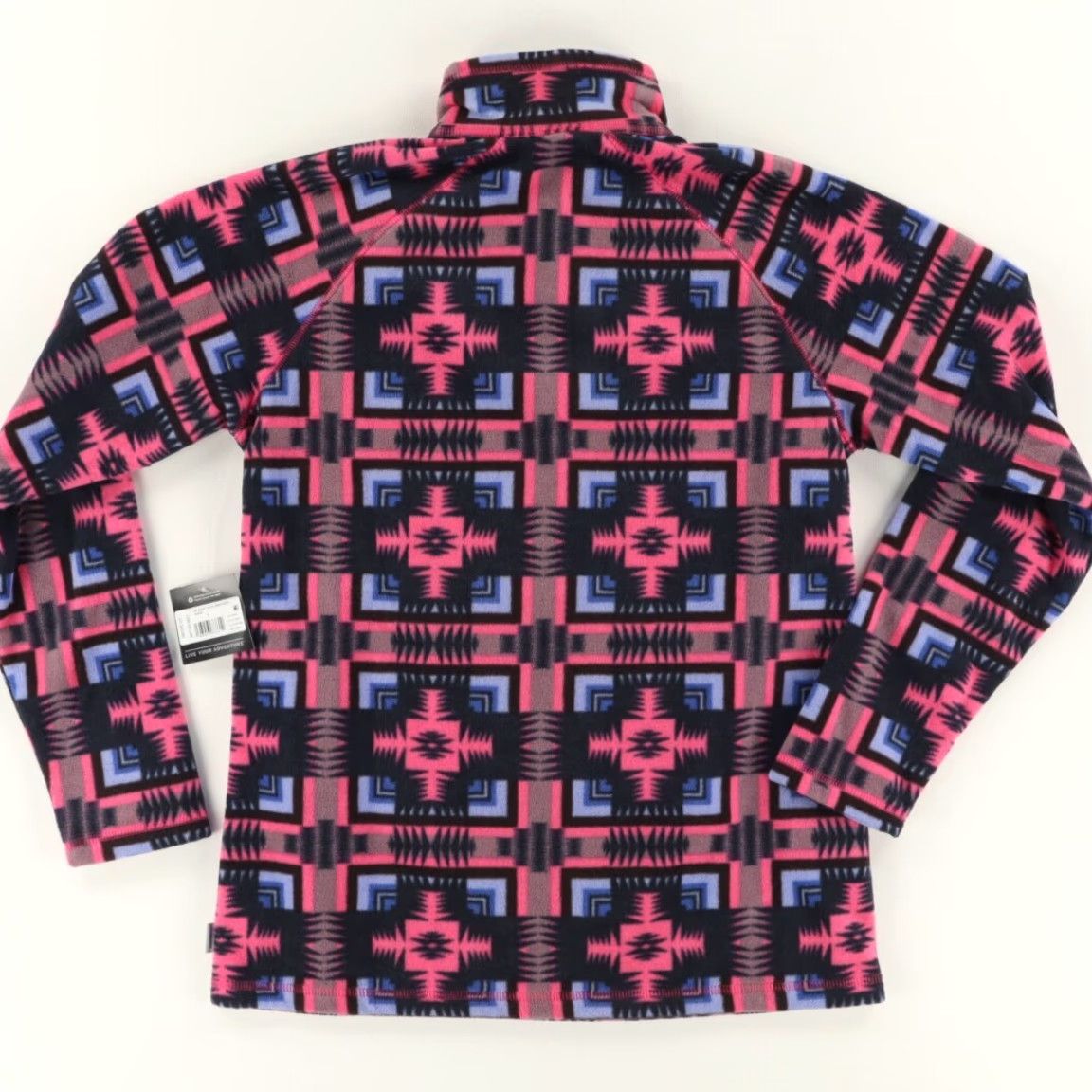 Eddie Bauer Eddie Bauer Quest 1/4 Zip Fleece Aztec All Over Print Mock Long Sleeve Shirt Women's S Size S / US 4 / IT 40 - 4 Thumbnail