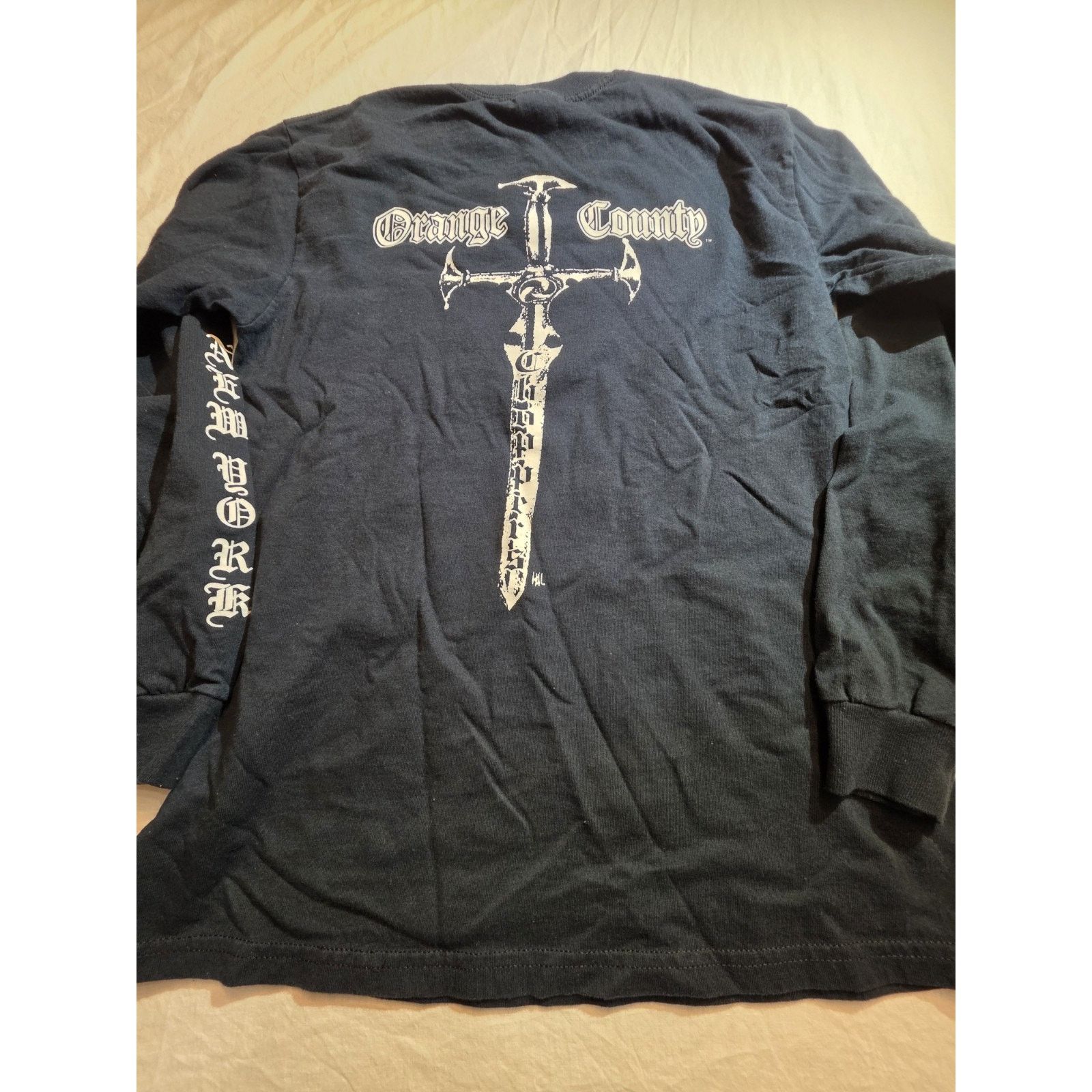 Gildan Orange County Choppers Men's Size Small Long Sleeve Black Size US S / EU 44-46 / 1 - 3 Thumbnail