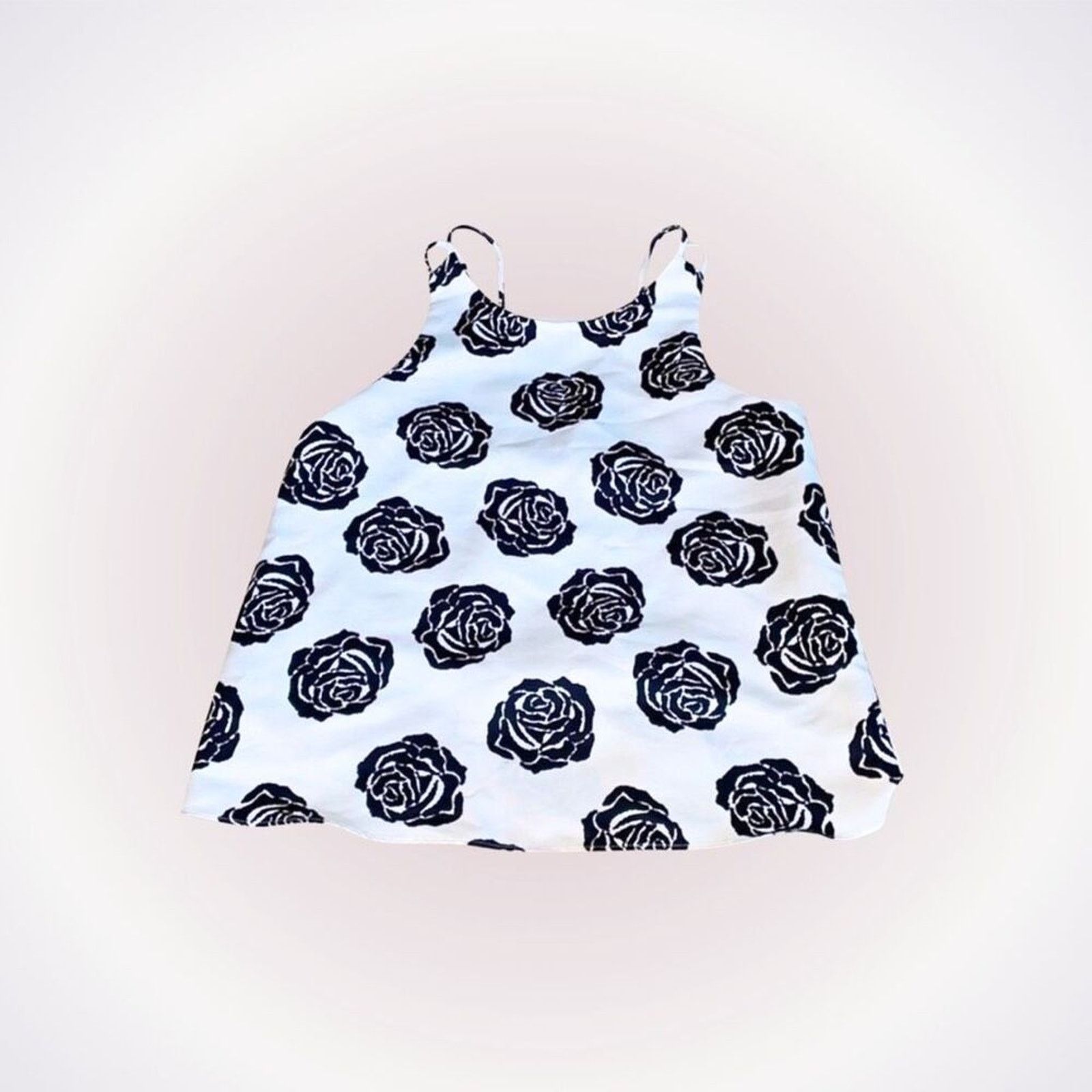 Other Cooper & Ella High Neck Rose Print Tank Top | Sz S Size S / US 4 / IT 40 - 1 Thumbnail