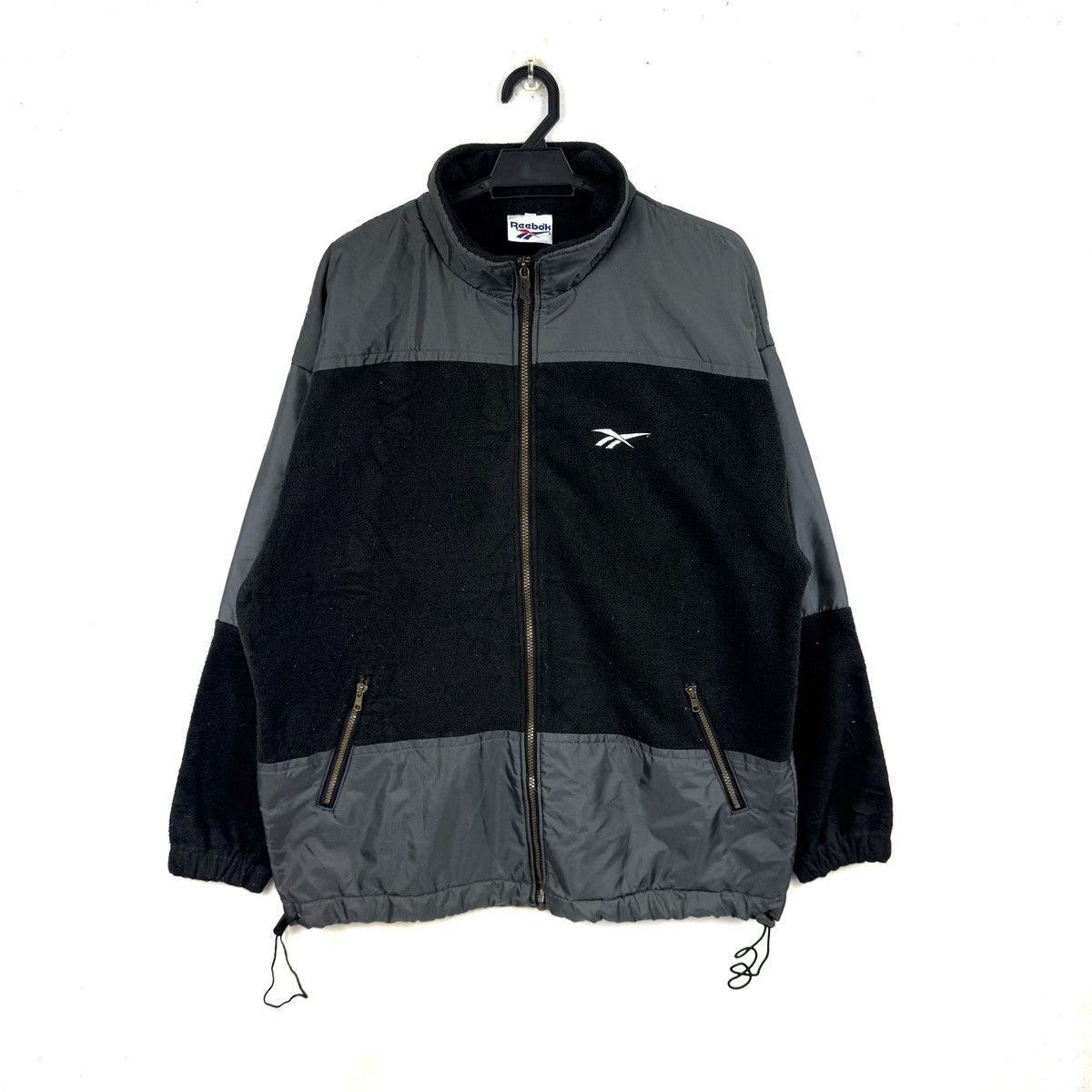 Reebok × Vintage Vintage Reebok Drt2 Fleece Jacket Size US L / EU 52-54 / 3 - 1 Thumbnail