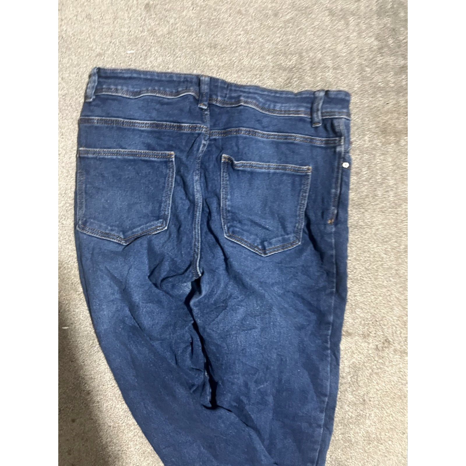 CO Denim Co Jeans Distressed Skinny Blue Denim 10 Women Size 32" / US 10 / IT 46 - 3 Thumbnail