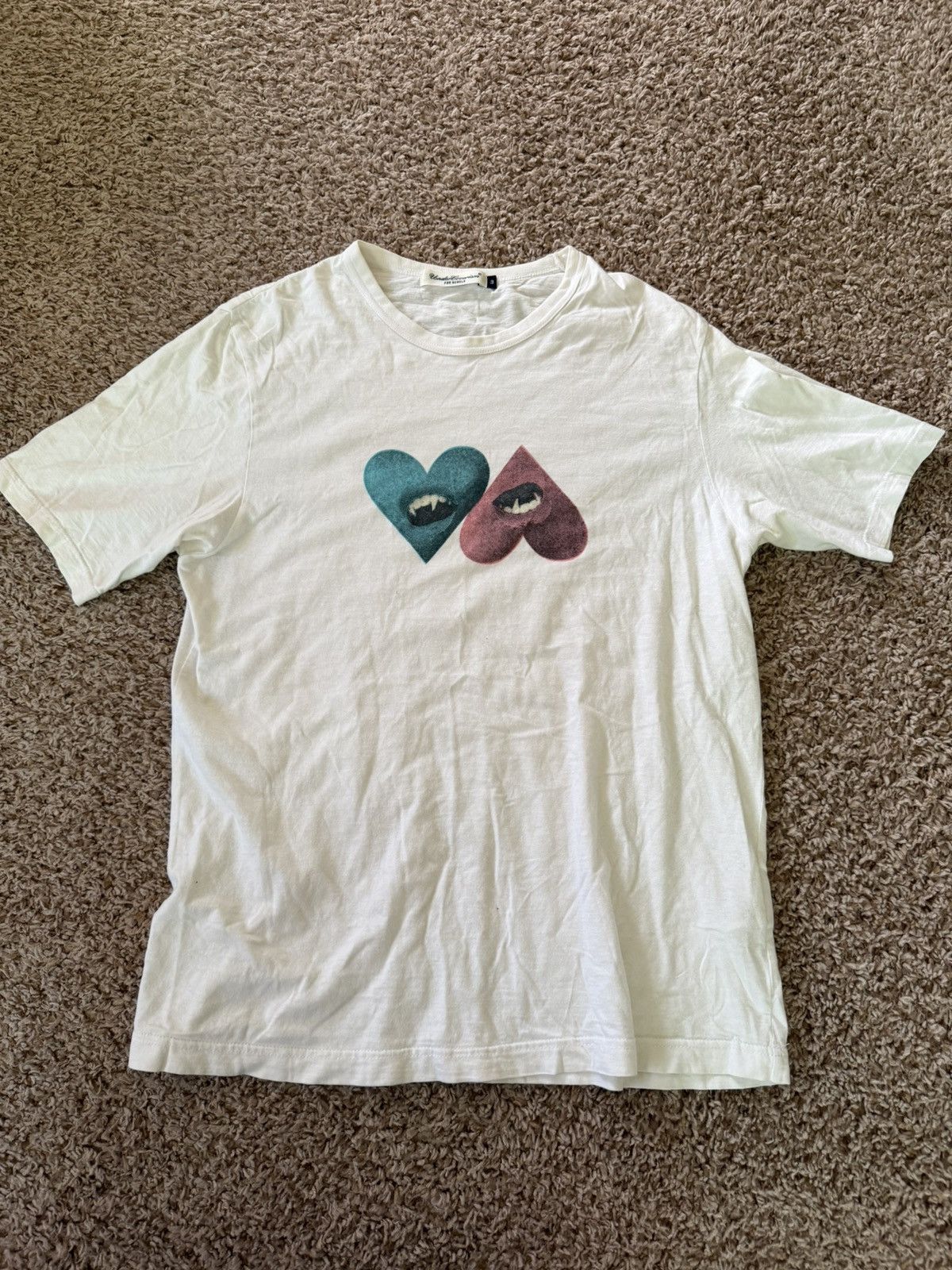 Undercover Undercover Hearts Tee Size US L / EU 52-54 / 3 - 1 Thumbnail