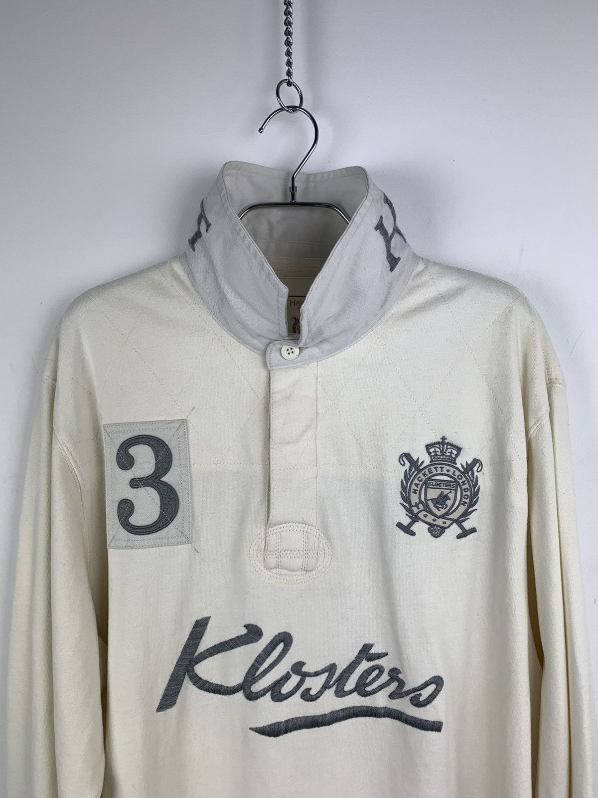 Hackett Hackett Klosters Rugby Long Sleeve Polo XL Size Size US XL / EU 56 / 4 - 4 Thumbnail