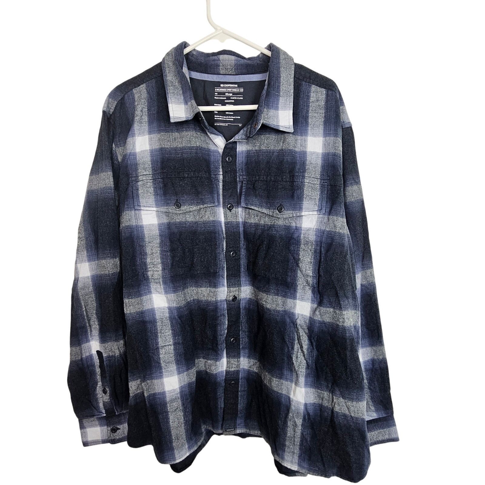 Rei REI Cooperative Men Plaid Flannel Shirt XXL Gorpcore Outdoor Size US XXL / EU 58 / 5 - 1 Thumbnail