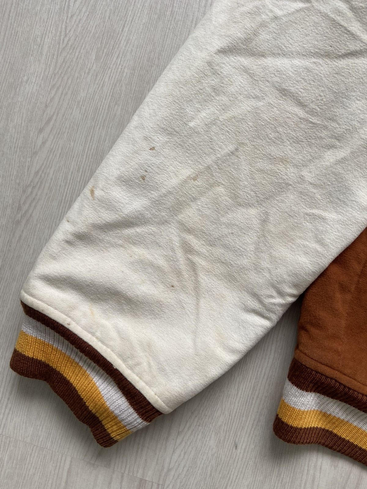 Xlarge Vintage 2000’s Xlarge Louis Vuitton Parody Moleskin Varsity Size US L / EU 52-54 / 3 - 4 Thumbnail