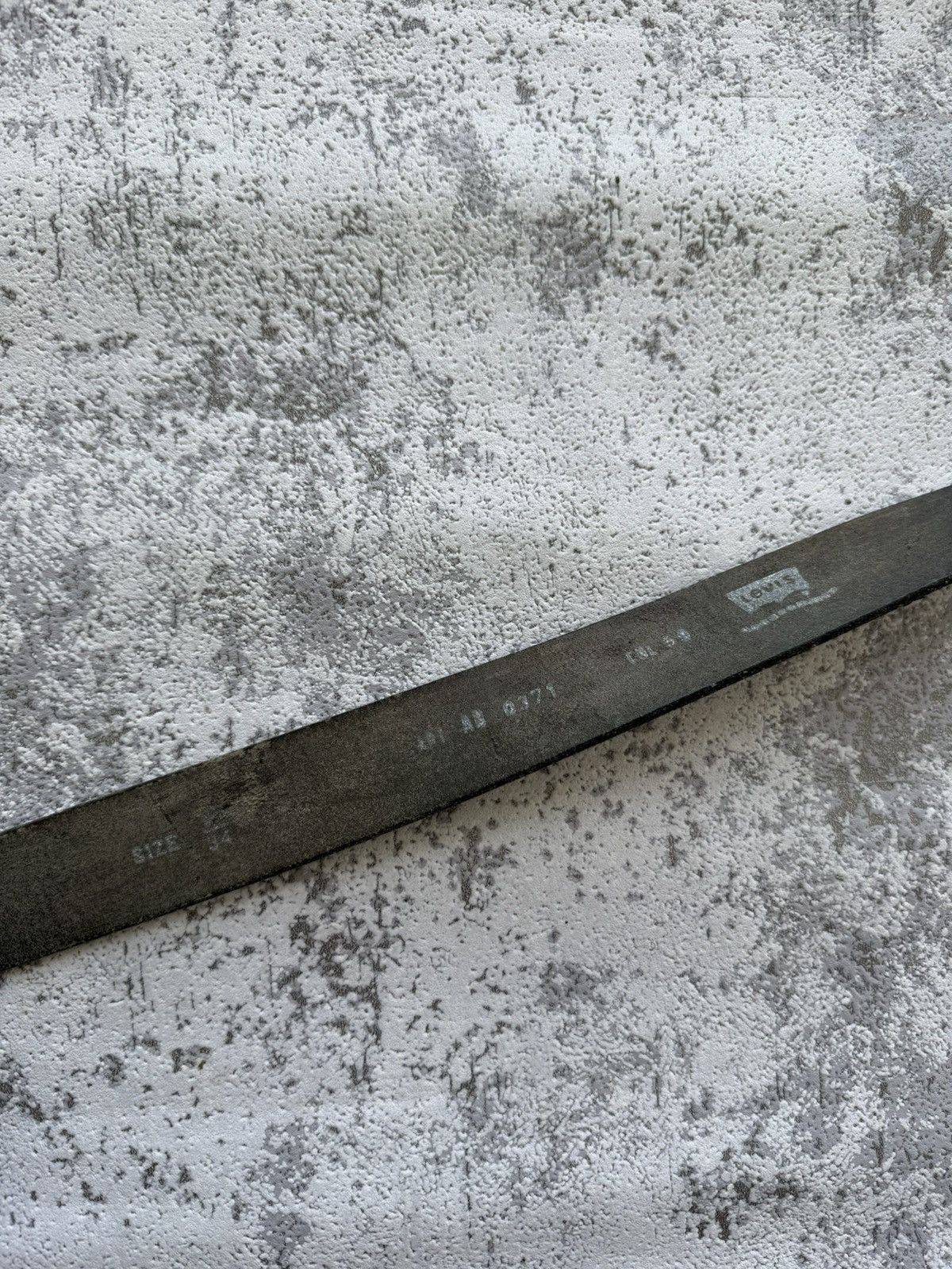 Levi's × Levi's Vintage Clothing × Vintage Vintage Levi’s Big Logo Rare Leather Belt Size ONE SIZE - 8 Thumbnail