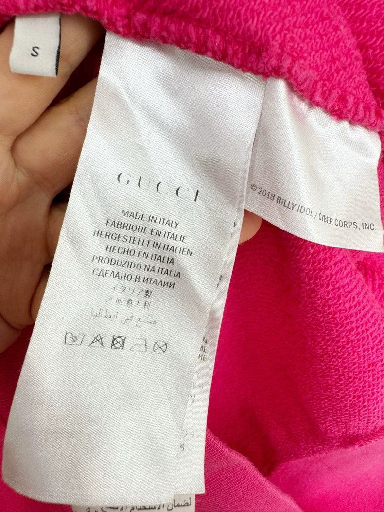 Gucci Gucci Pink Sweater with Black Text Design-2506 Size S / US 4 / IT 40 - 4 Thumbnail