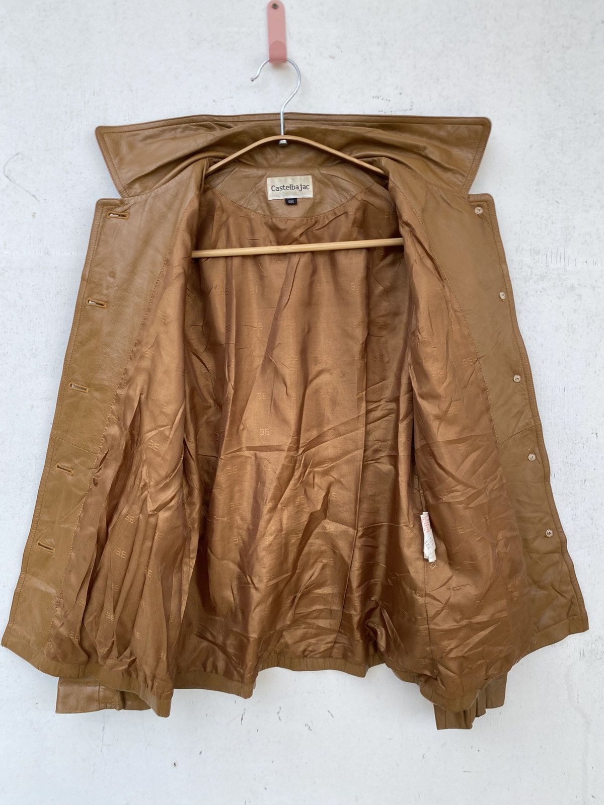 Jean Charles De Castelbajac Castelbajad Leather Blazer Jacket Size M / US 6-8 / IT 42-44 - 4 Thumbnail