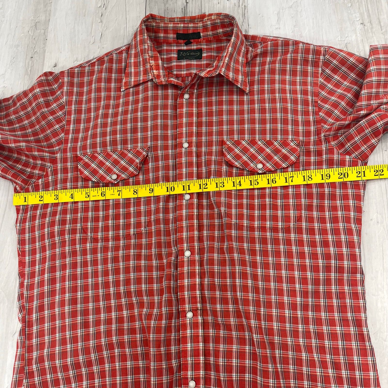 Vintage Vintage Resilio Sportswear Plaid Button Down Shirt Size US M / EU 48-50 / 2 - 8 Thumbnail