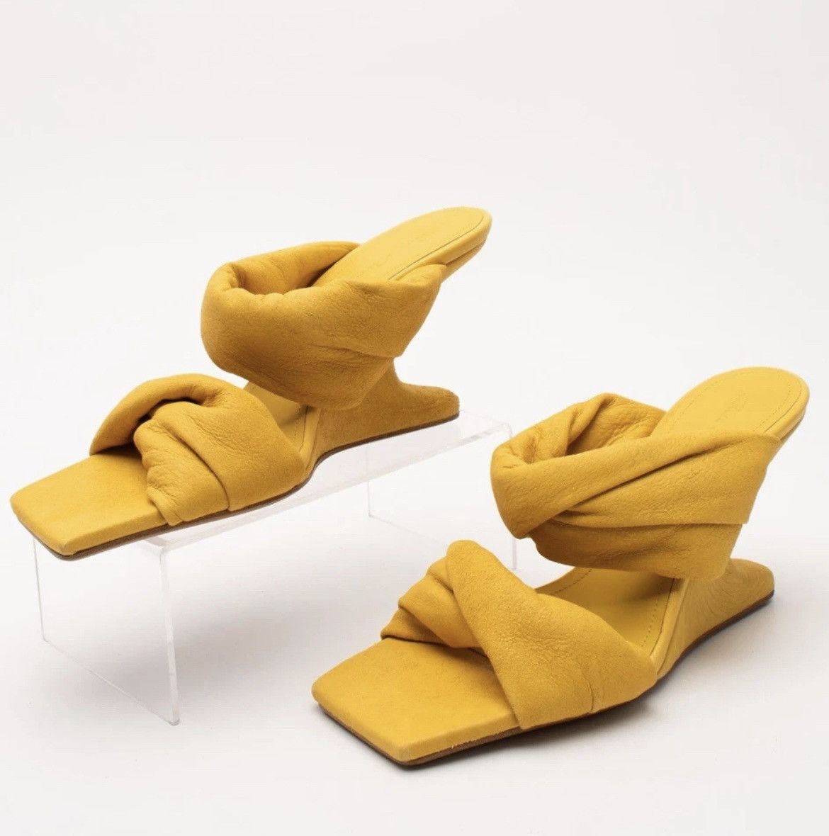 Rick Owens Rick Owens Cantilever Heel Sandals Size US 7 / IT 37 - 2 Thumbnail