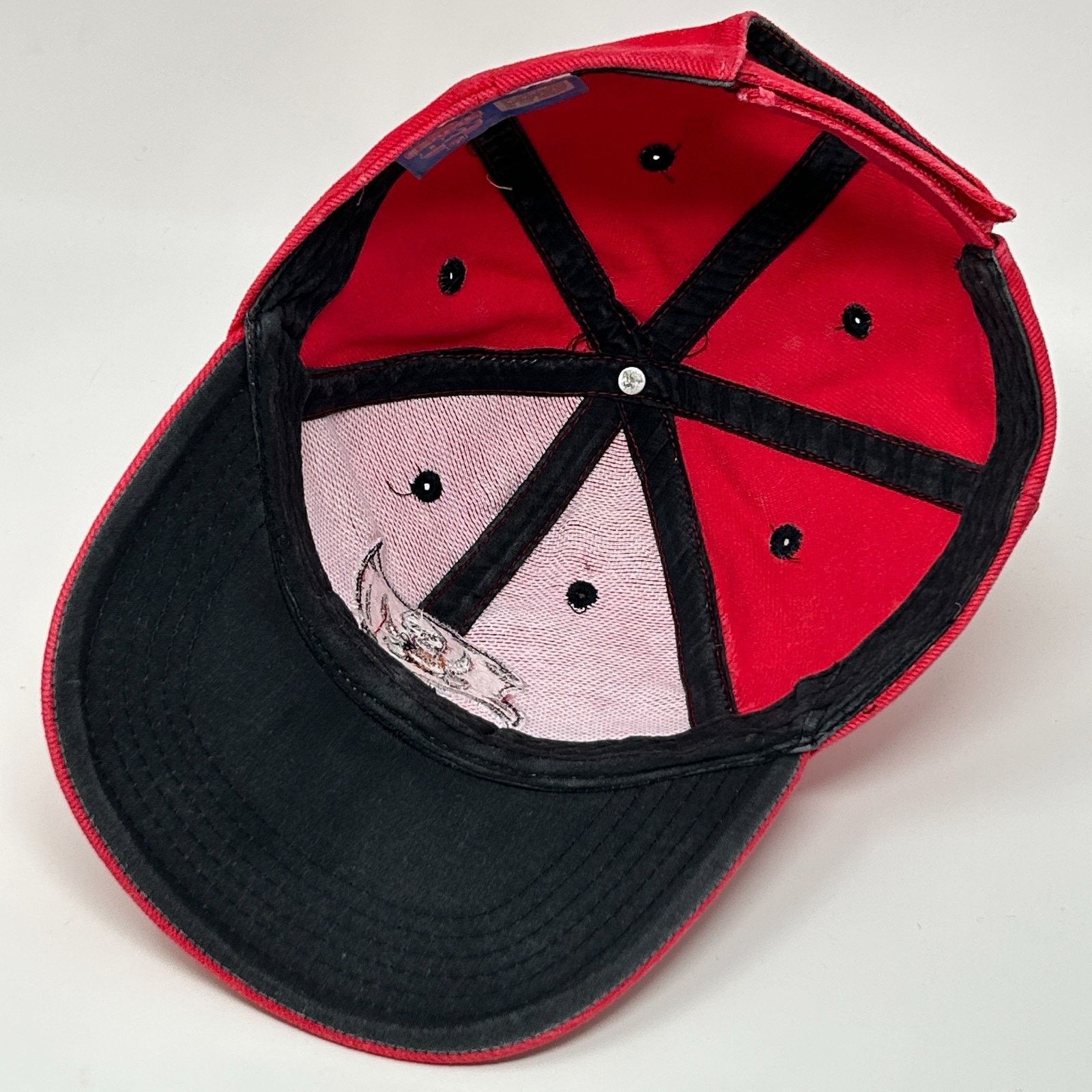 Other Vintage 90s Tampa Bay Buccaneers Hat Cap Red Bleach Spotted Size ONE SIZE - 4 Thumbnail