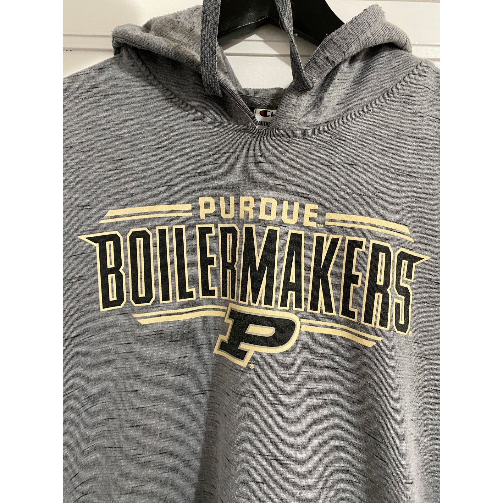 Champion Purdue Boilermakers Gray Champion Hoodie Size Large Size US L / EU 52-54 / 3 - 2 Thumbnail