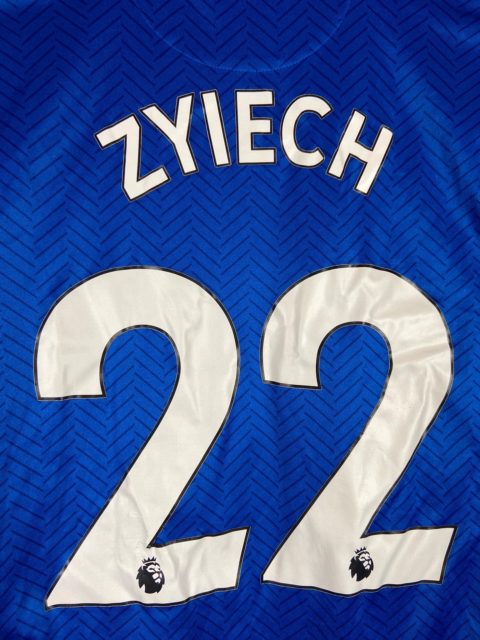 Nike Chelsea Ziyech #22 Jersey Nike Blue M Size US M / EU 48-50 / 2 - 2 Thumbnail