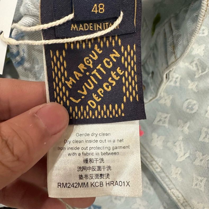 Louis Vuitton Louis Vuitton Co-branded Tyler denim jacket 2505-Nextarrow Size US M / EU 48-50 / 2 - 5 Thumbnail