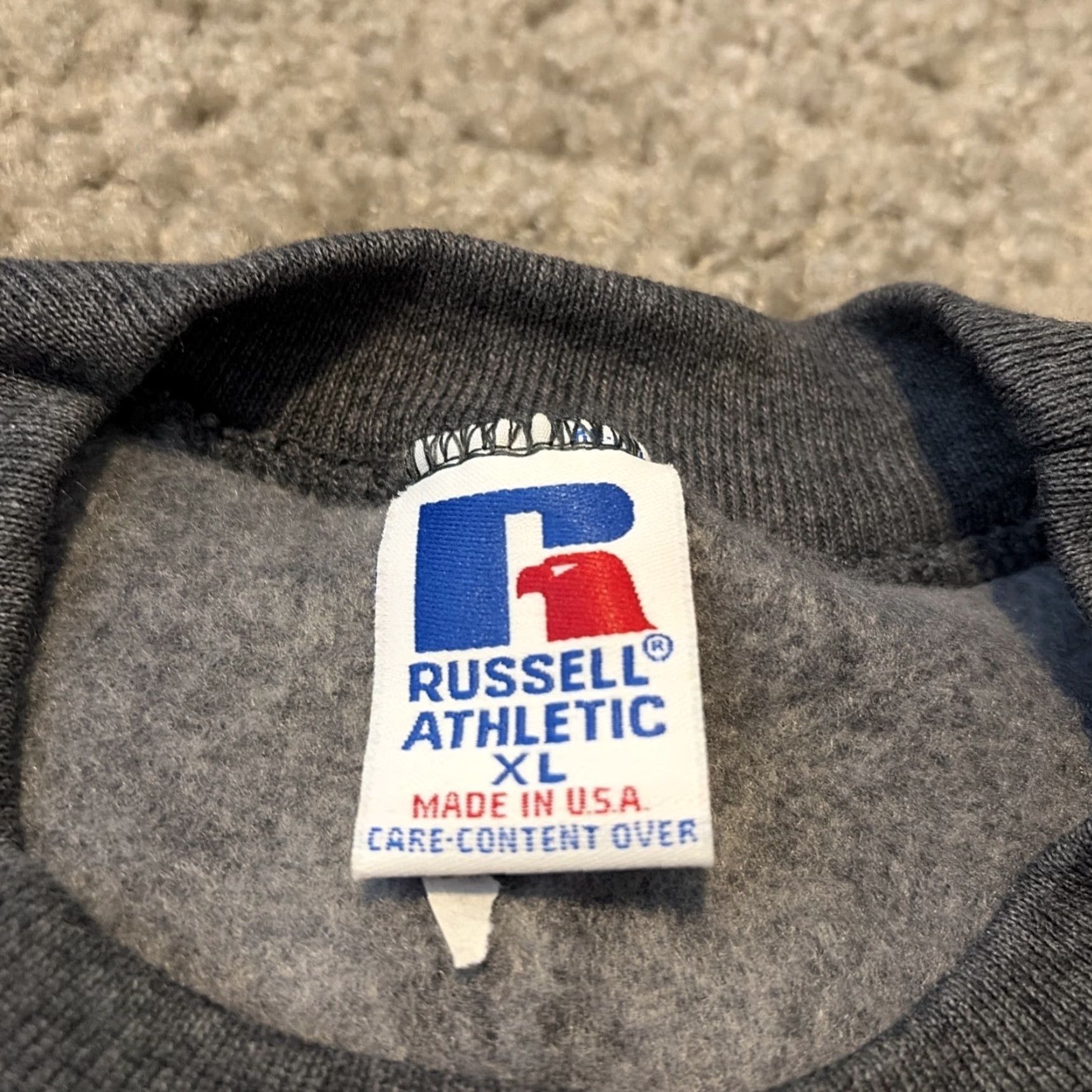 Russell Athletic VINTAGE Russell Athletic USA Ski Aspen Crewneck Sweatshirt XL NEW NWT Mens Gray Pullover Skiing USA Crewneck Sweatshirt Size US XL / EU 56 / 4 - 8 Thumbnail