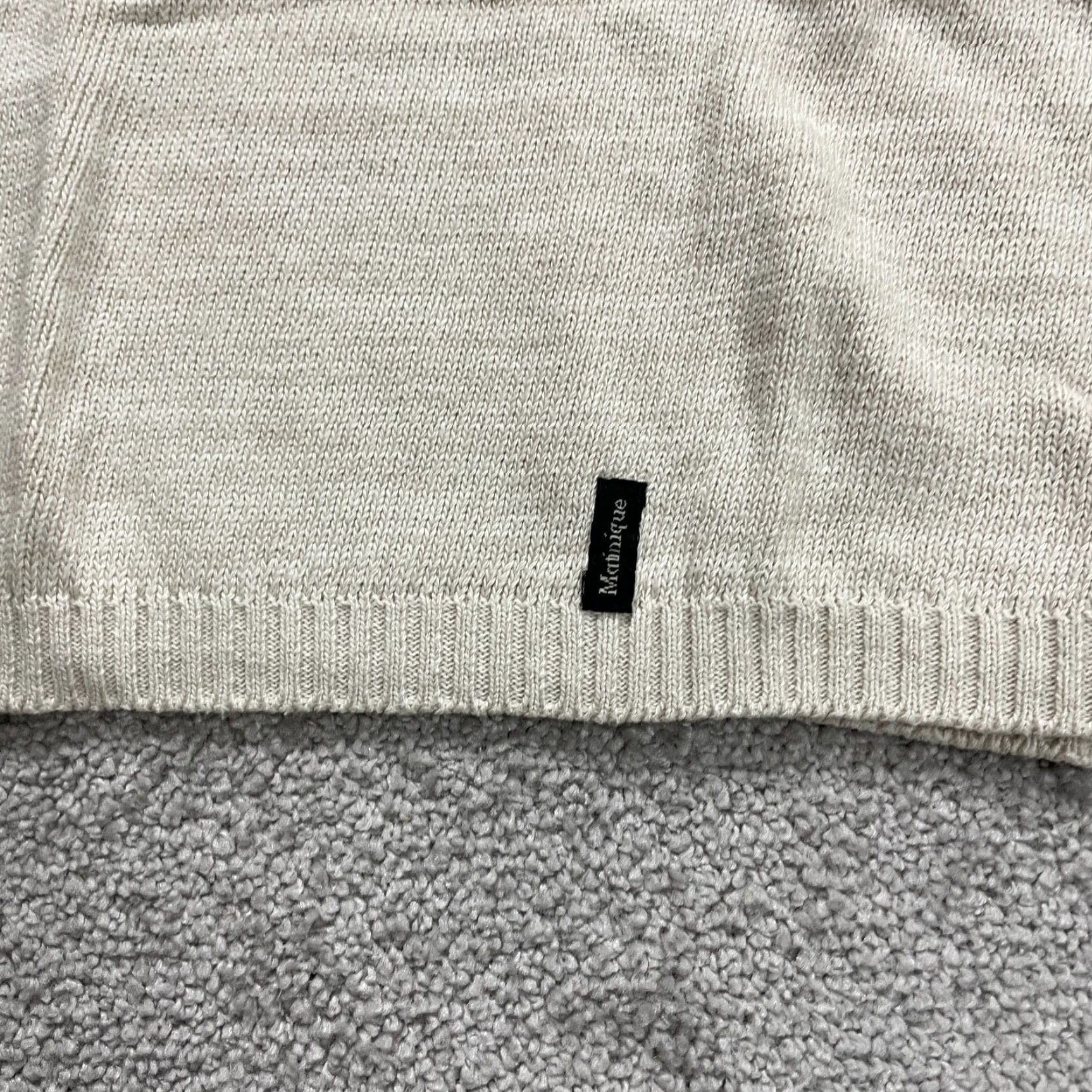 Vintage Matinique Sweater Shirt Women S Beige Crew Neck Short Sleeve Knit Casual Vintage No Size S / US 4 / IT 40 - 4 Thumbnail