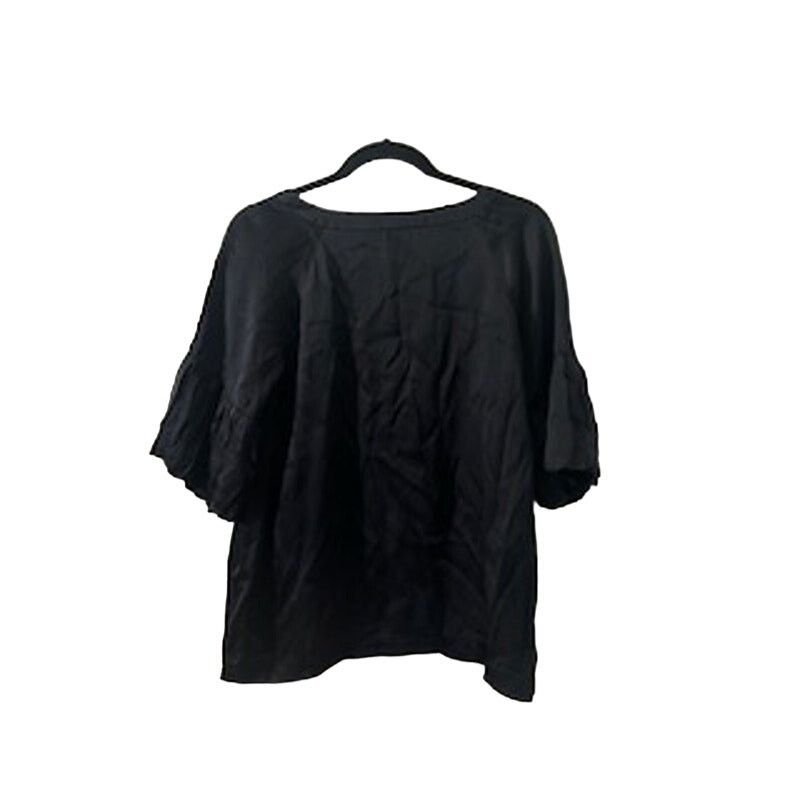 Other Pixie Hopkins Womens Black Boho Blouse Size M - Flowy 3/ Size M / US 6-8 / IT 42-44 - 3 Thumbnail