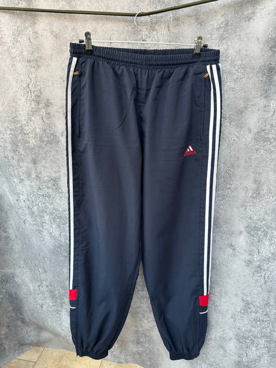 Adidas × Vintage Adidas Vintage Y2k Sweatpants Track 3-stripes Puffy Pants Size US 38 / EU 54 - 2 Thumbnail