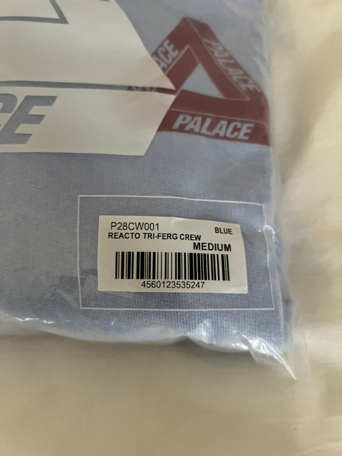 Palace Palace Reacto Tri Ferg Crewneck Sweatshirt Blue Size US M / EU 48-50 / 2 - 5 Thumbnail