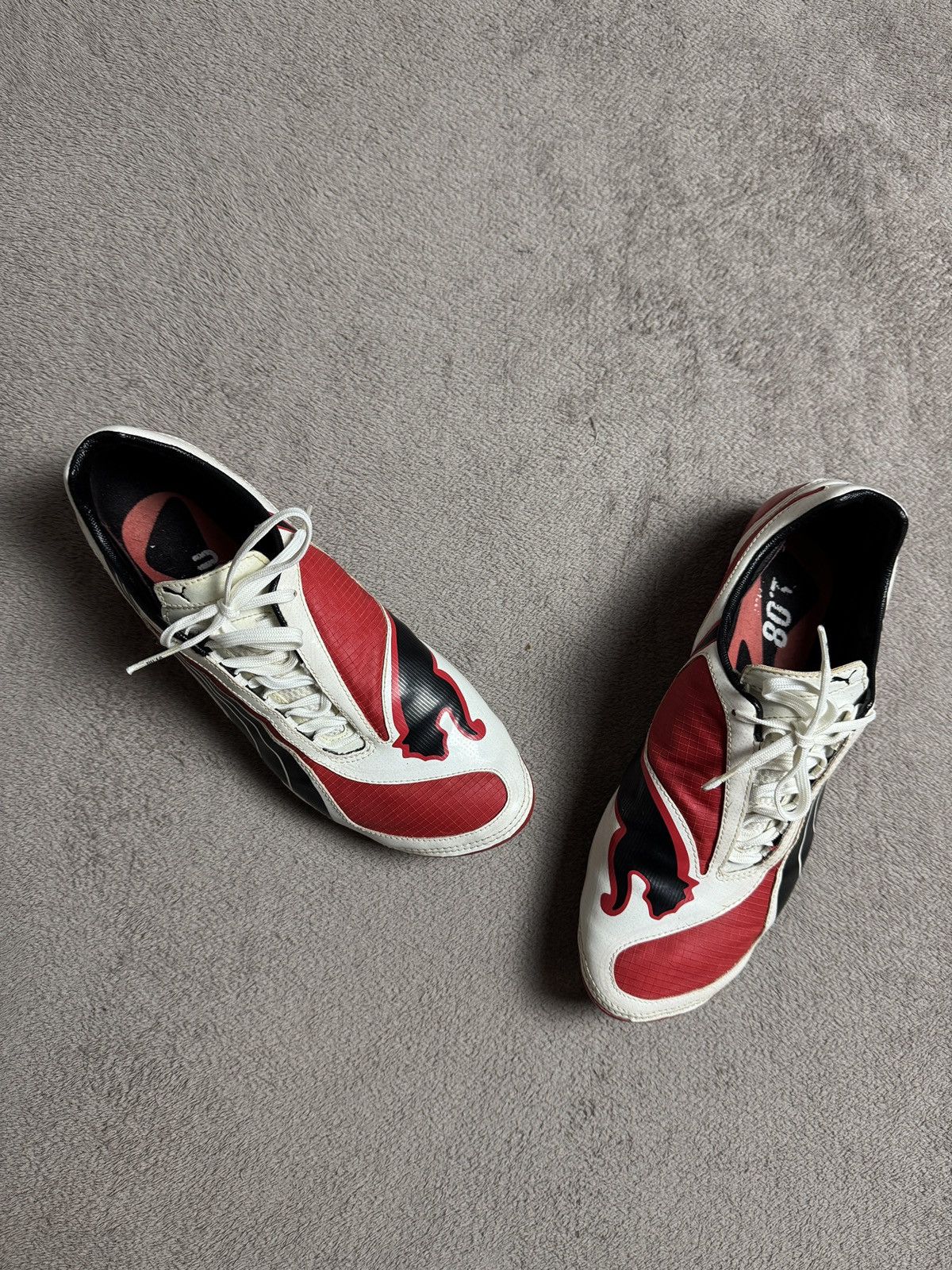 Maison MIHARA YASUHIRO × Puma Vintage 2000 Archive Puma V1.08 Soccer Football Bloke Cleats Size US 10.5 / EU 43-44 - 2 Thumbnail