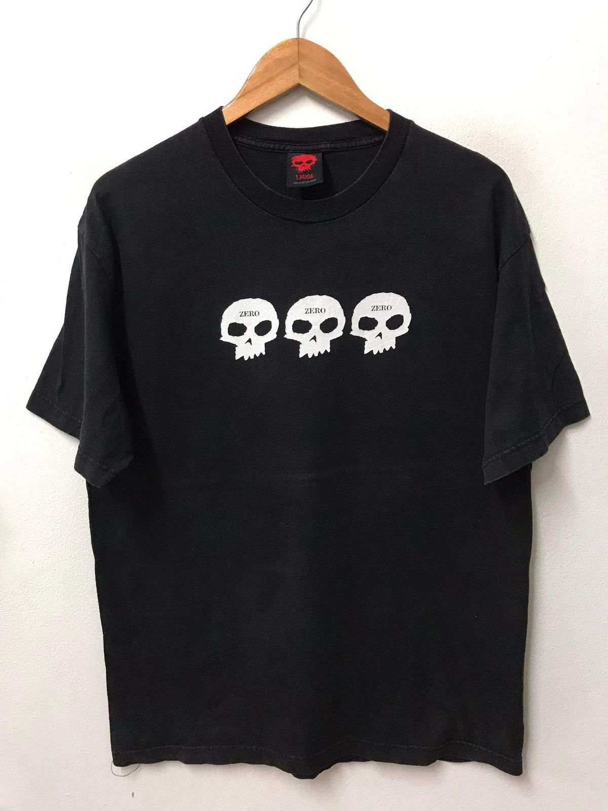 Skategang Vintage Zero Skateboards Skull Skate Tee Grailed