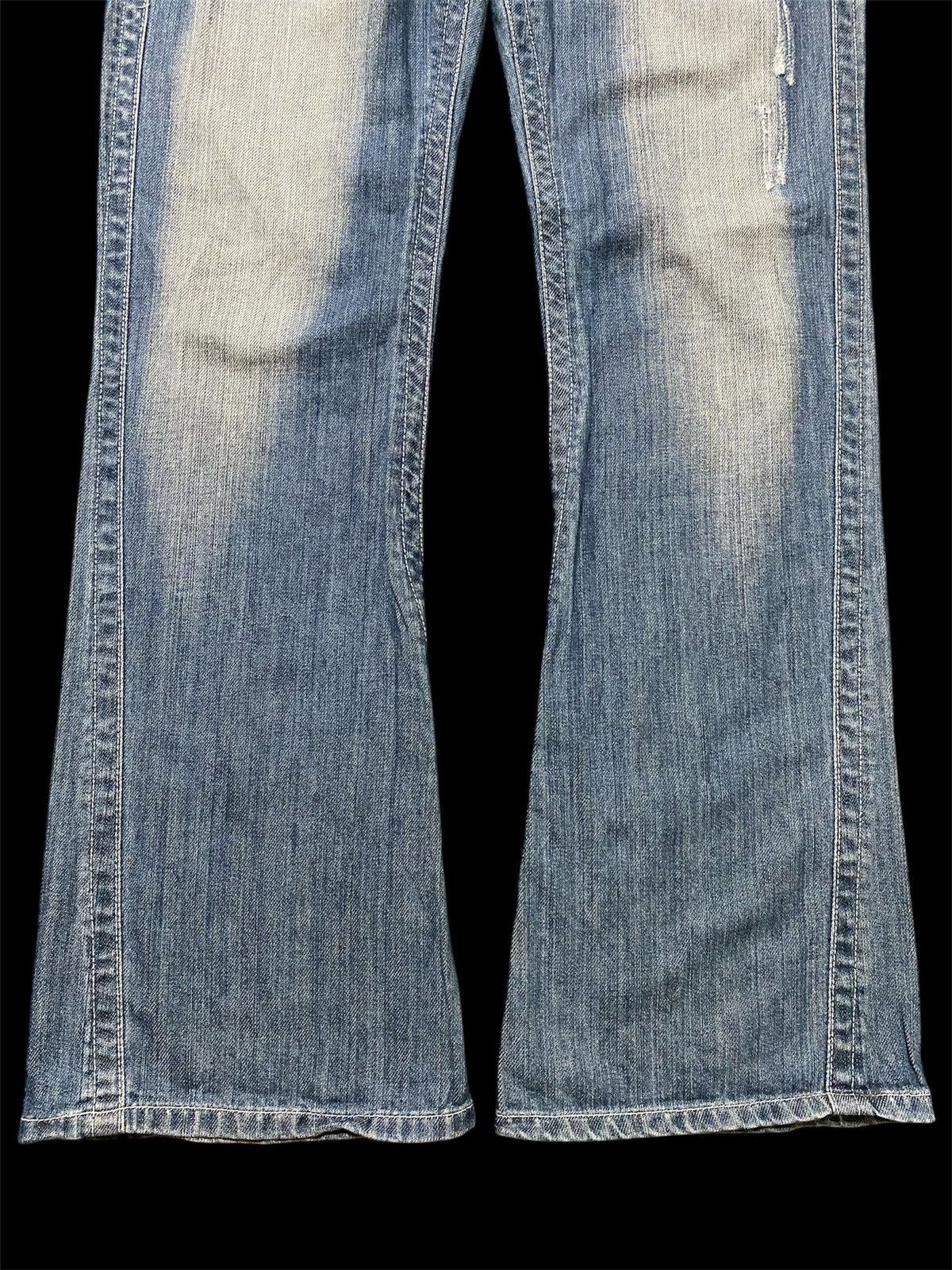 Japanese Brand Flare Jeans Japanese Icca Washed Blue Vintage Size US 31 - 7 Thumbnail